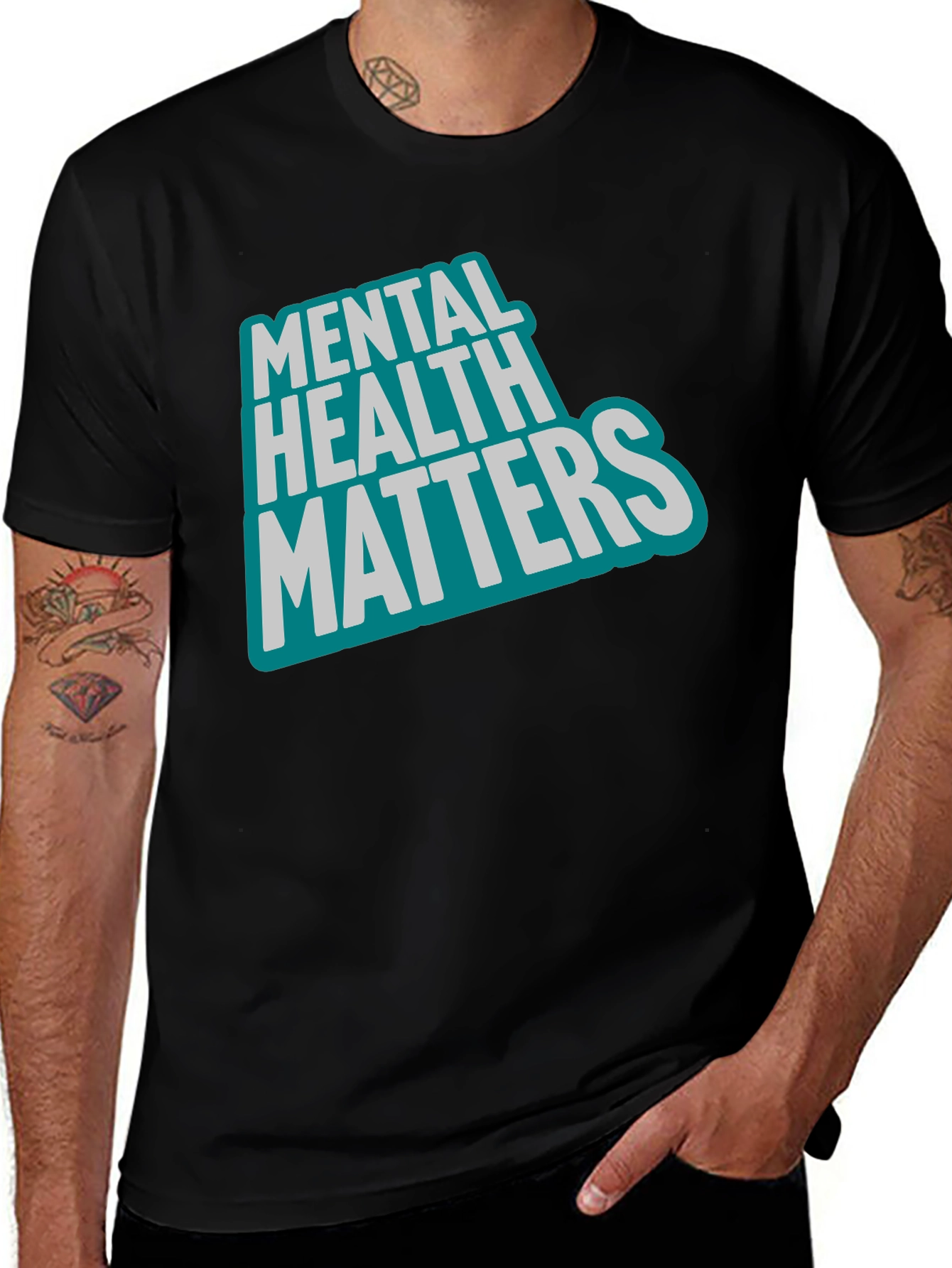 Variant 28 of Mental Health Matters T-Shirt | Awareness