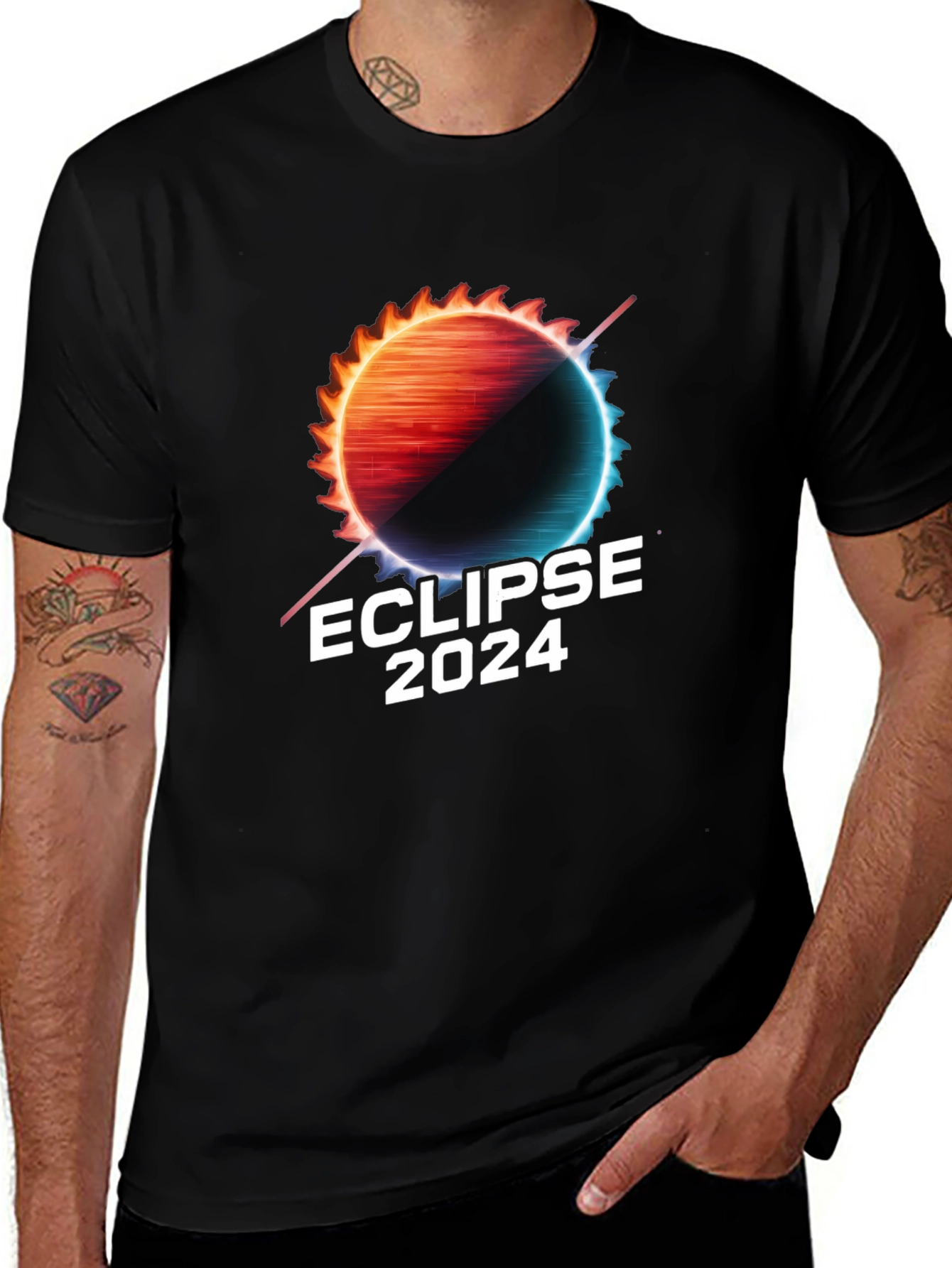 Eclipse 2024 T-Shirt - Solar Event Commemorative Tee