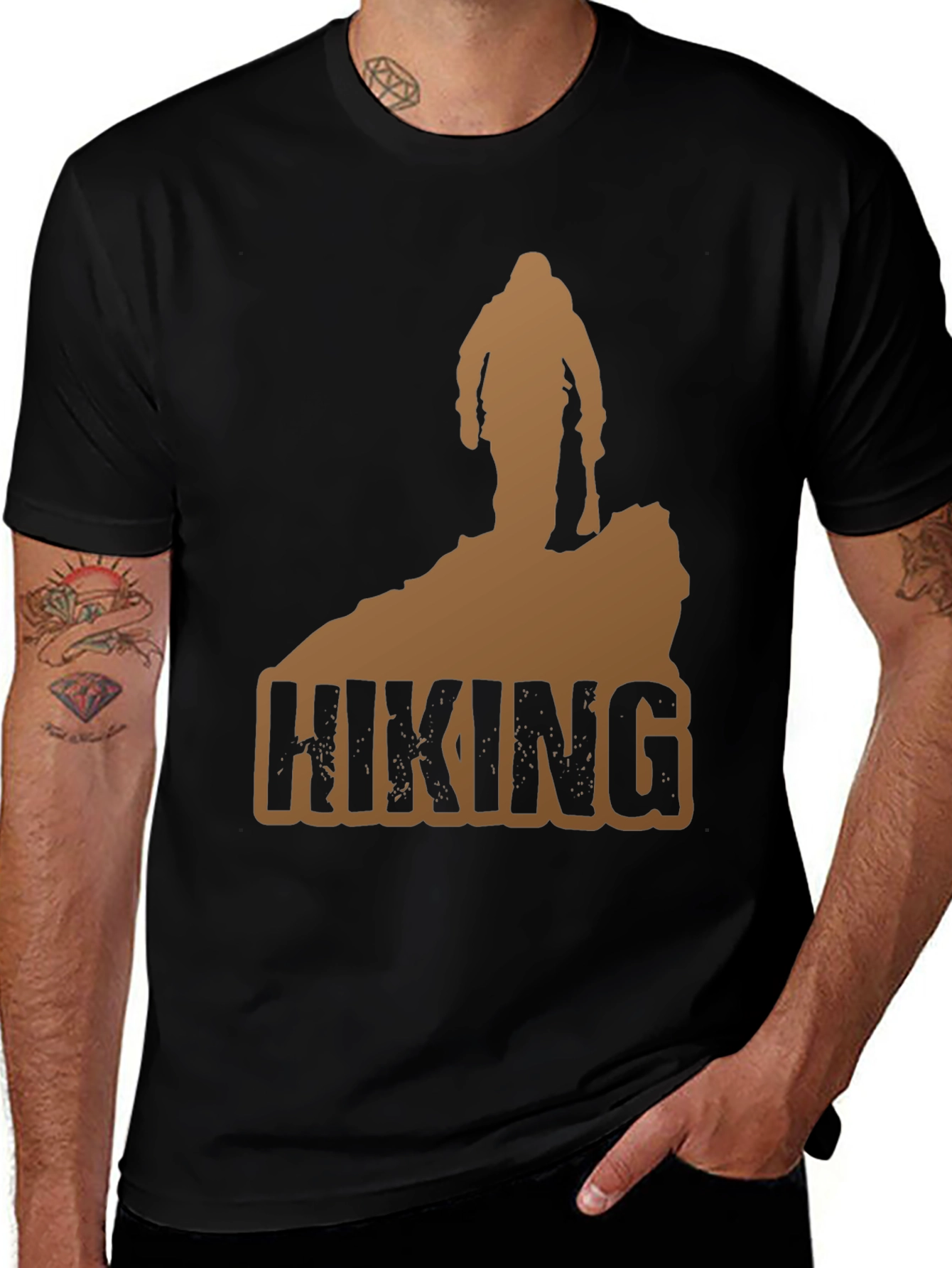 Variant 5 of Hiking Graphic Tee - Adventure T-Shirt