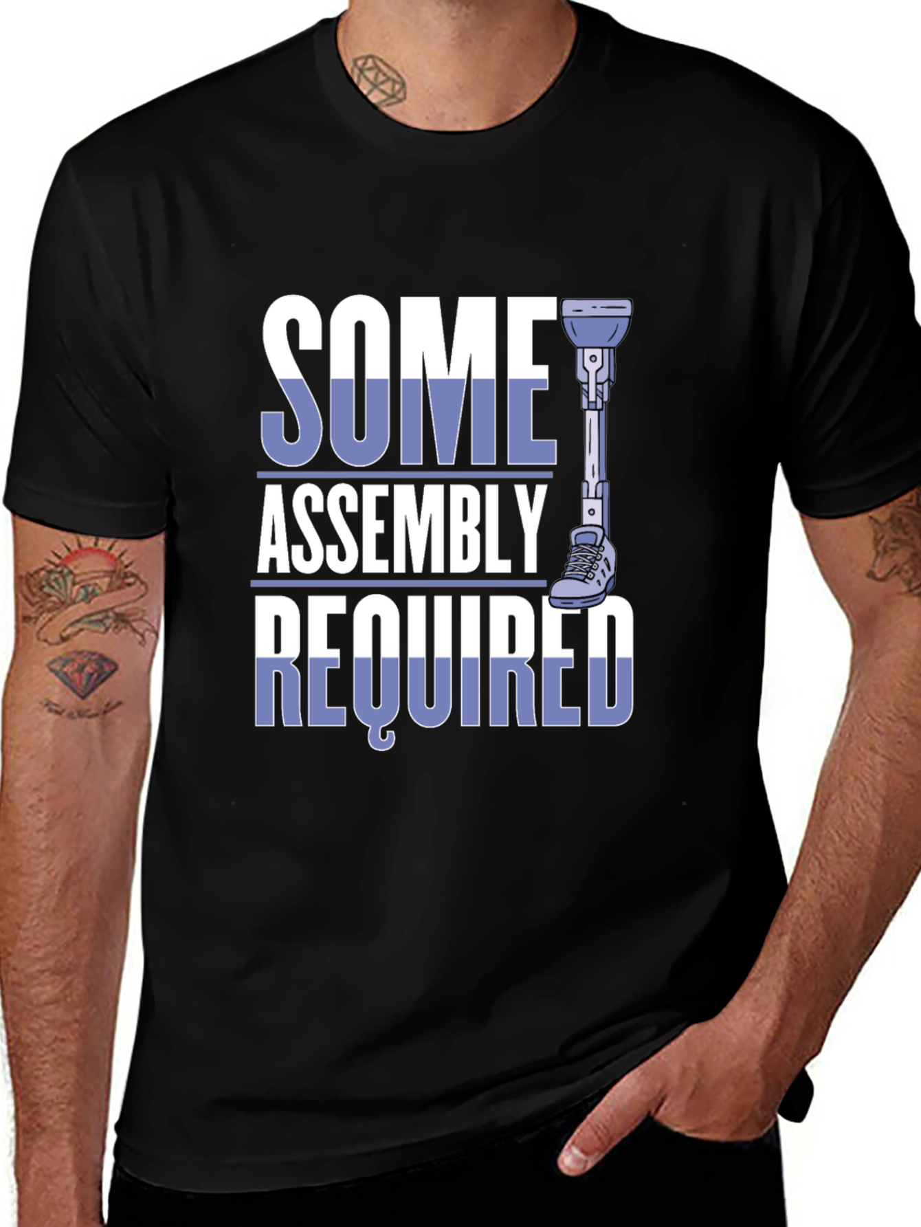 Variant 15 of Some Assembly Required Graphic Tee