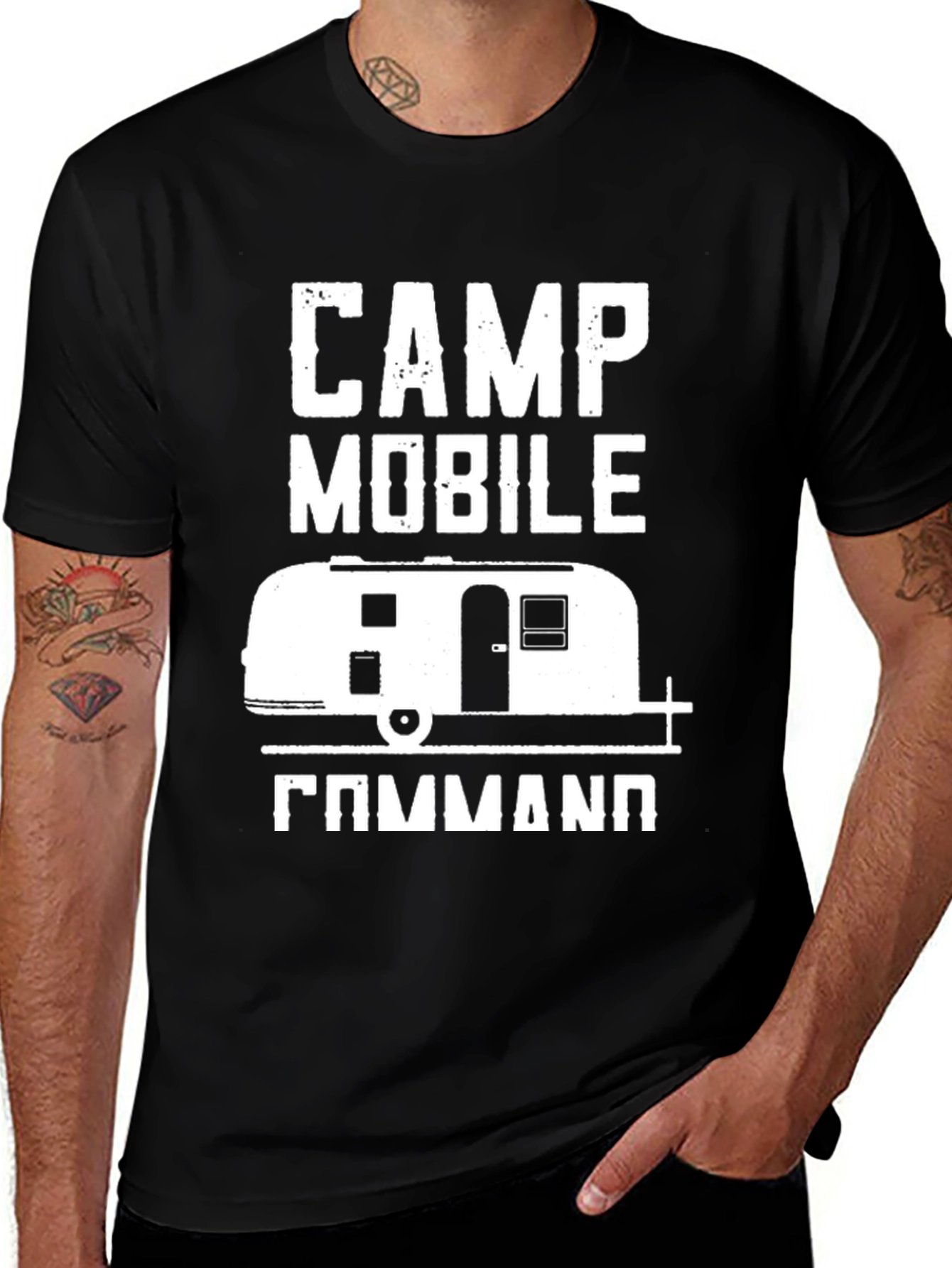 Variant 21 of Camp Mobile Command T-Shirt - Black