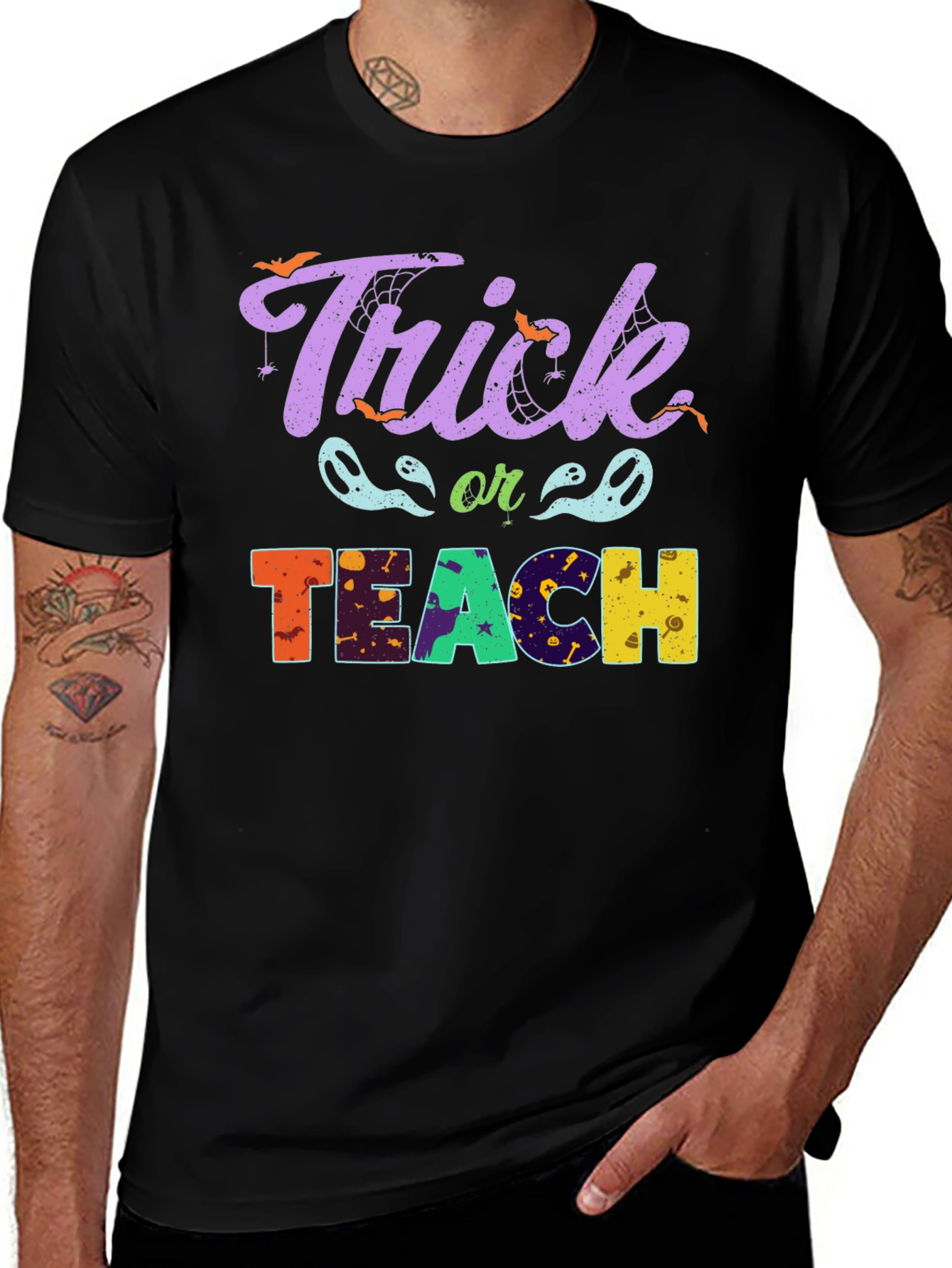 Trick or Teach Halloween T-Shirt