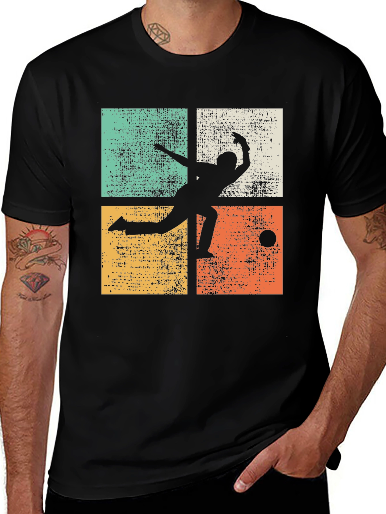 Variant 11 of Retro Bowling T-Shirt - Unique Design