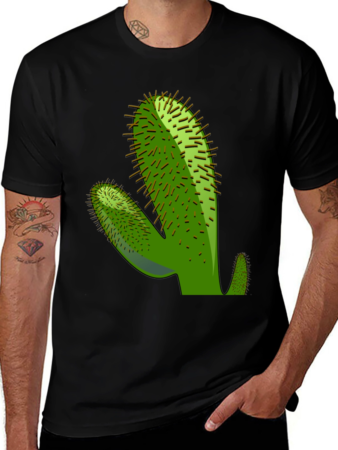 Variant 11 of Cactus Graphic Tee - Desert Style
