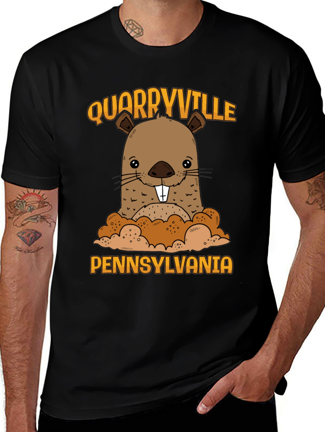 Quarryville Pennsylvania Groundhog T-Shirt