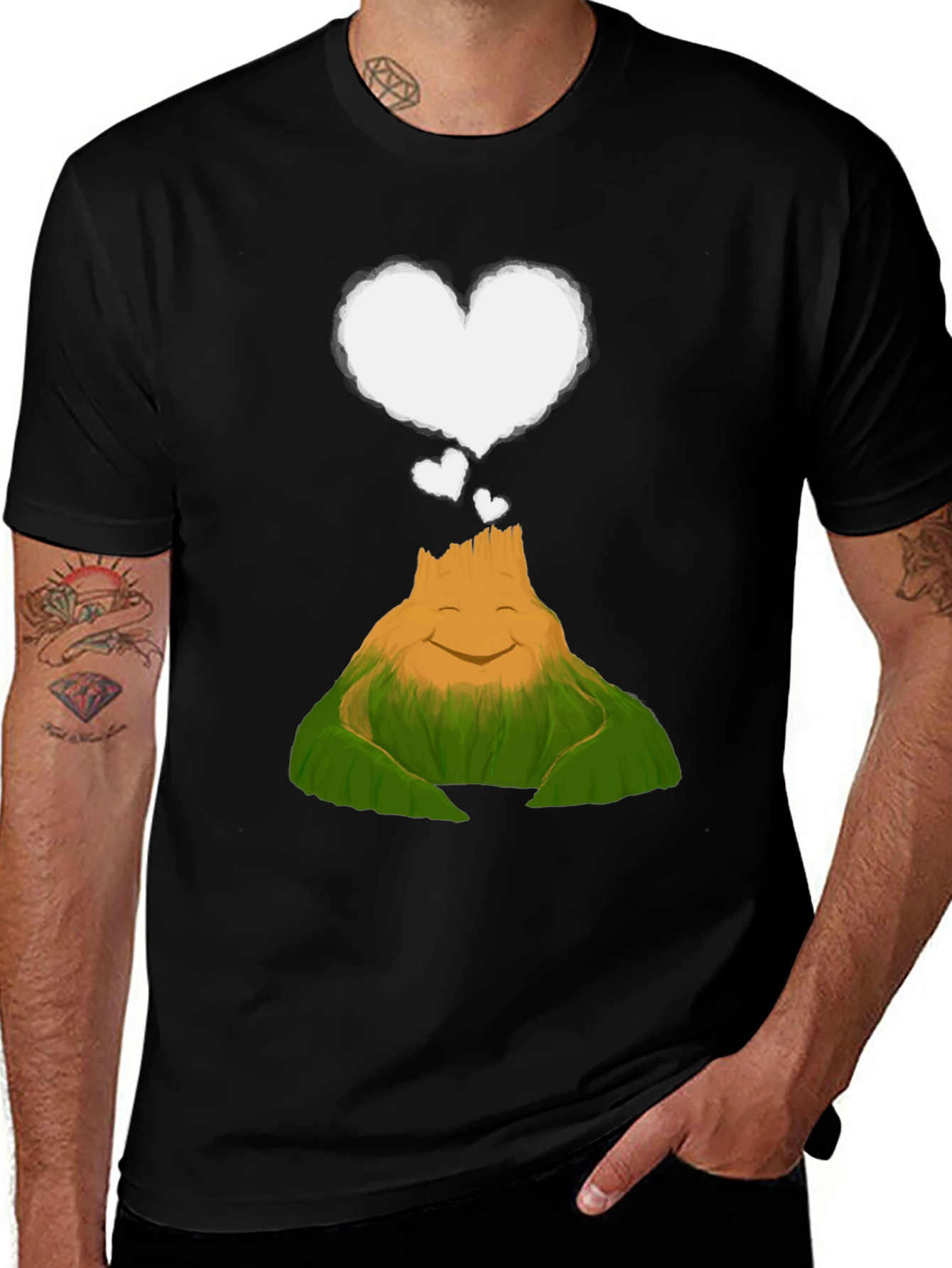 Variant 6 of Volcano Love Cloud T-Shirt