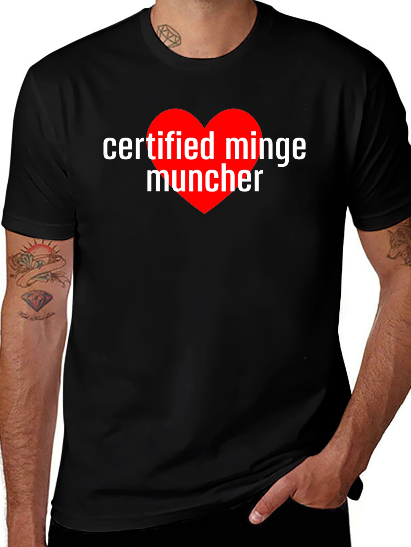 Variant 21 of Certified Minge Muncher Graphic Tee