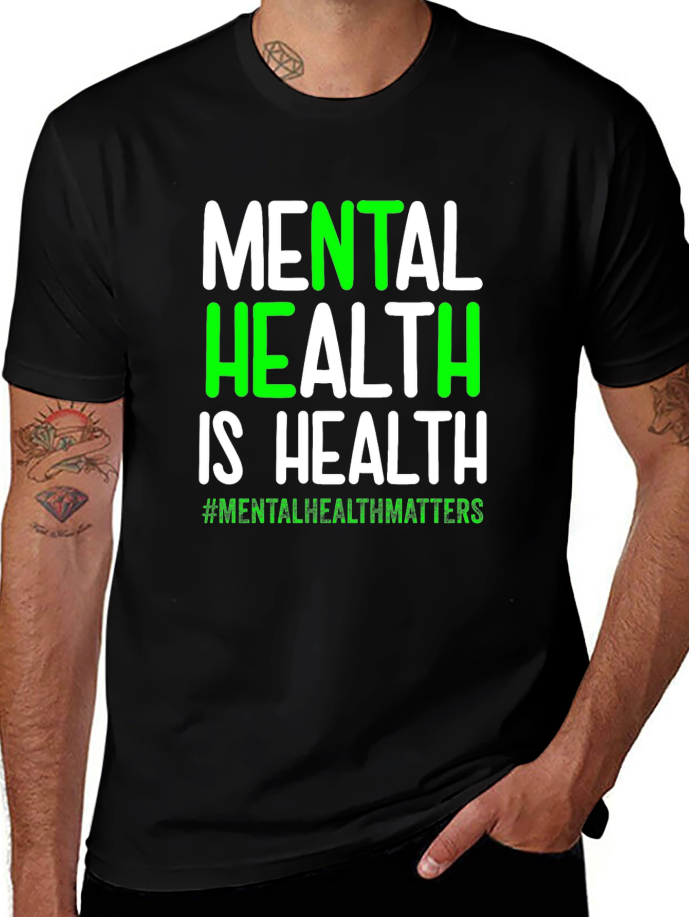 Variant 24 of Mental Health Matters T-Shirt - Health Awareness