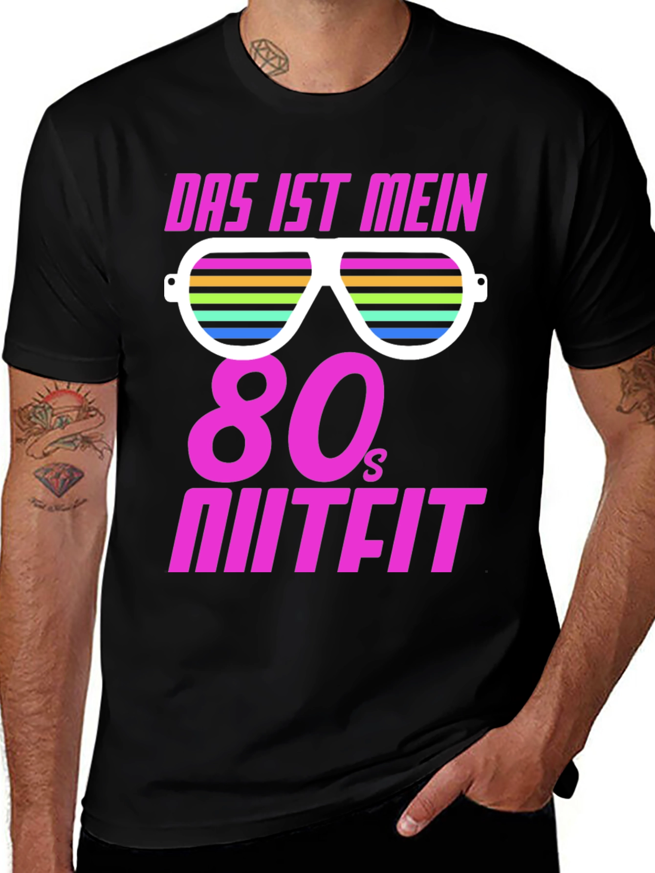 Retro 80s Outfit T-Shirt