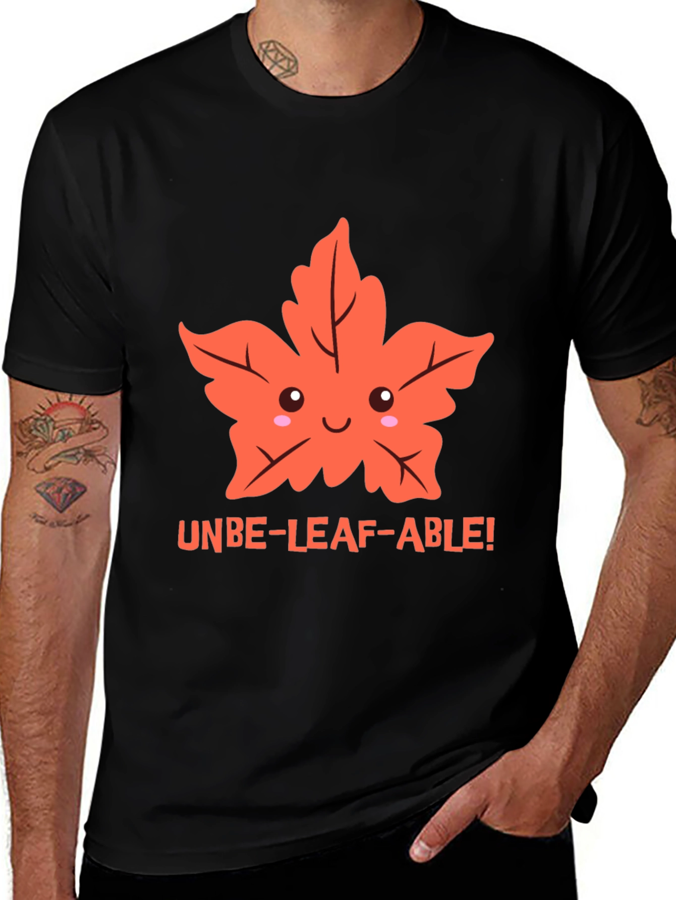Variant 6 of Unbe-leaf-able! Graphic Tee