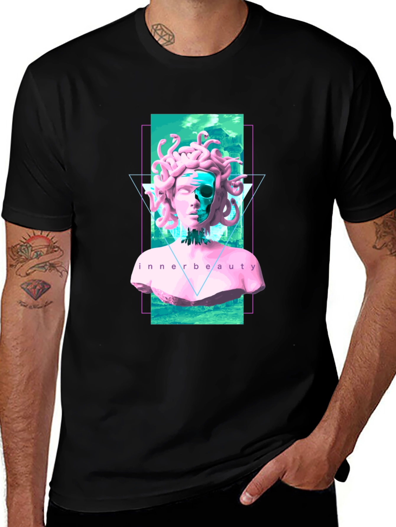 Variant 24 of Medusa Inner Beauty Graphic T-Shirt