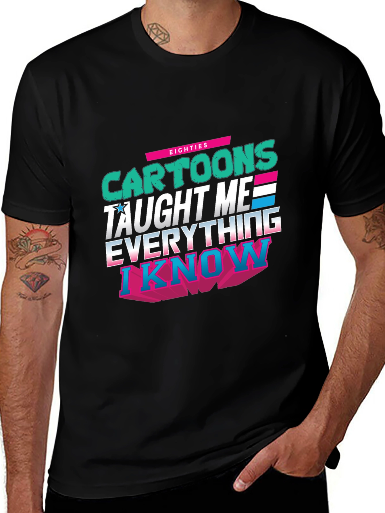Variant 13 of Eighties Cartoons T-Shirt