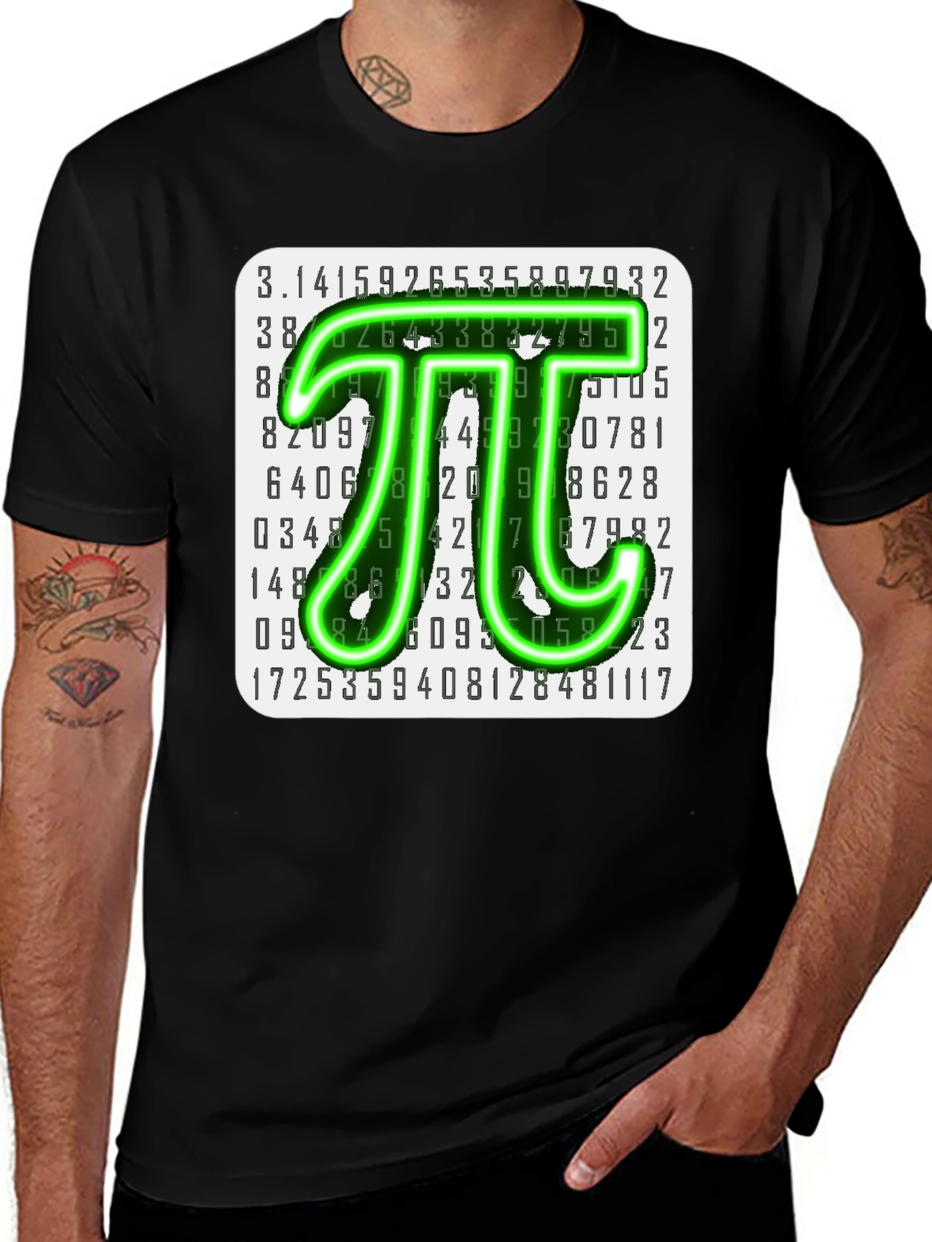 Math Geek Pi Symbol T-Shirt