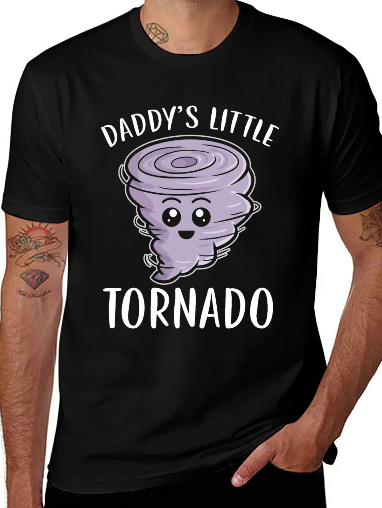 Variant 20 of Daddy's Little Tornado Graphic T-Shirt
