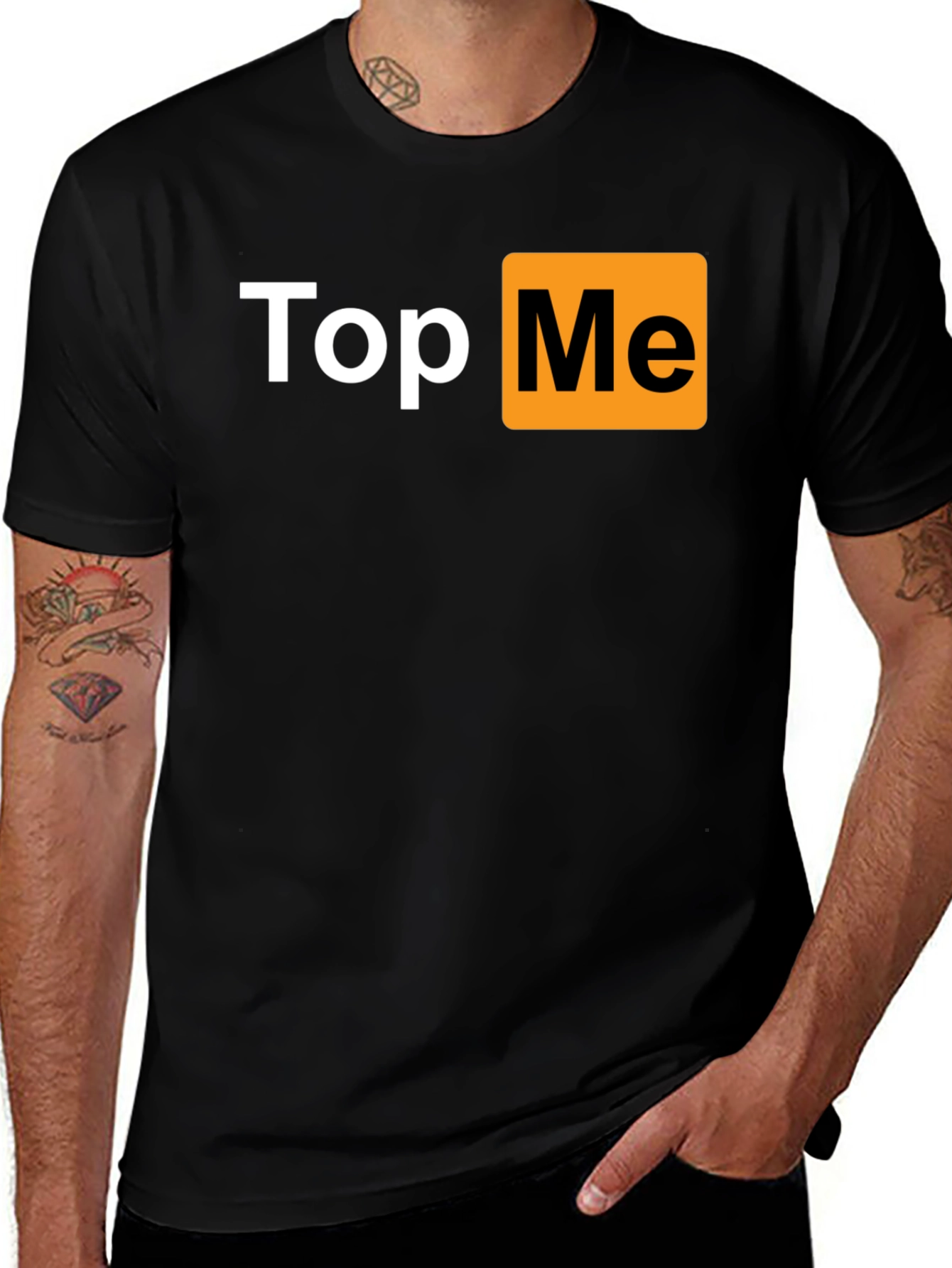 Variant 11 of Top Me T-Shirt - Funny Novelty Tee