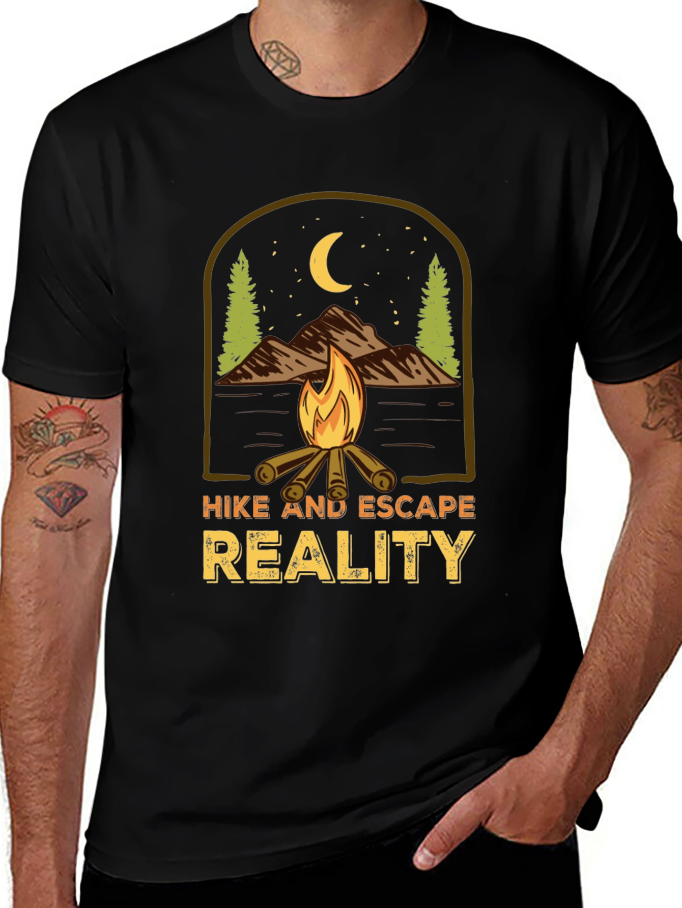 Variant 16 of Hike and Escape Reality Graphic T-Shirt