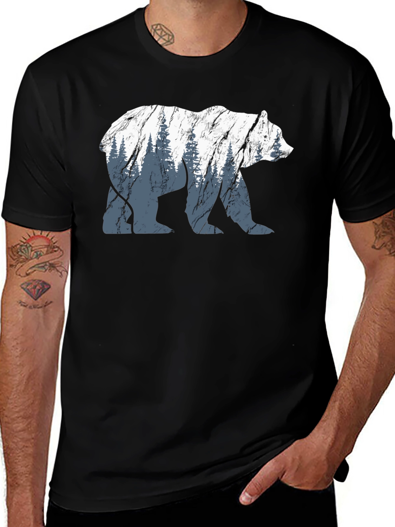 Variant 12 of Bear Mountain Graphic T-Shirt