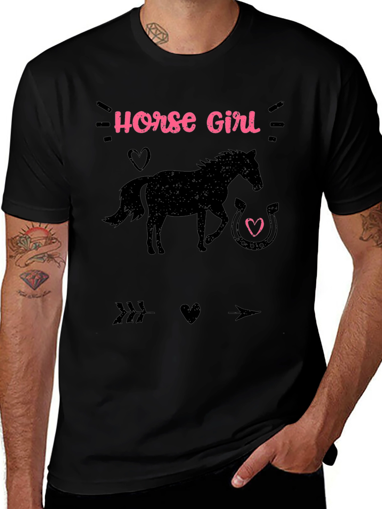 Variant 30 of Horse Girl Graphic T-Shirt