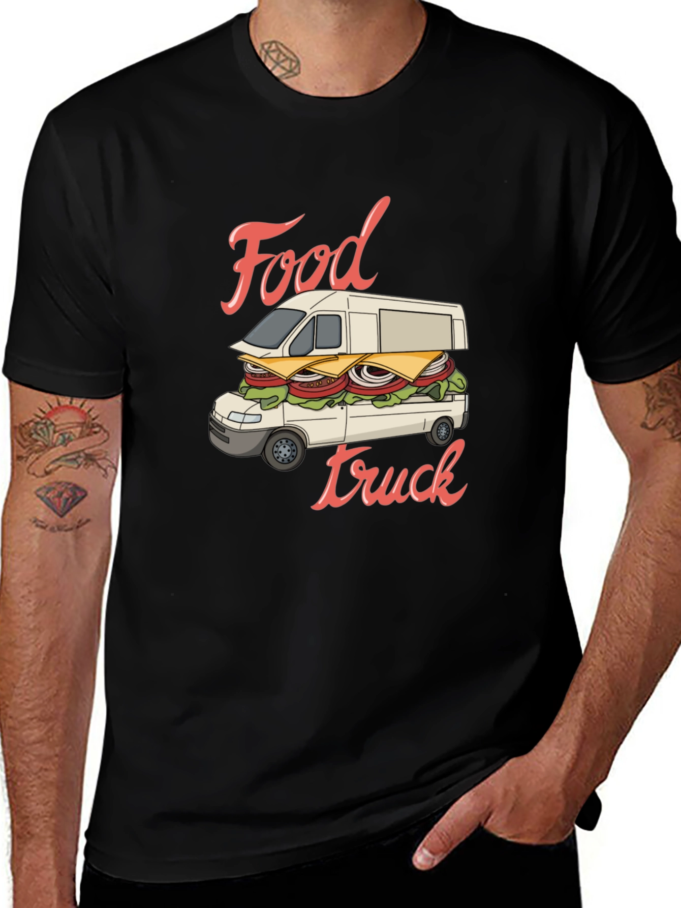 Variant 22 of Food Truck Graphic Tee - Trendy Unisex T-Shirt
