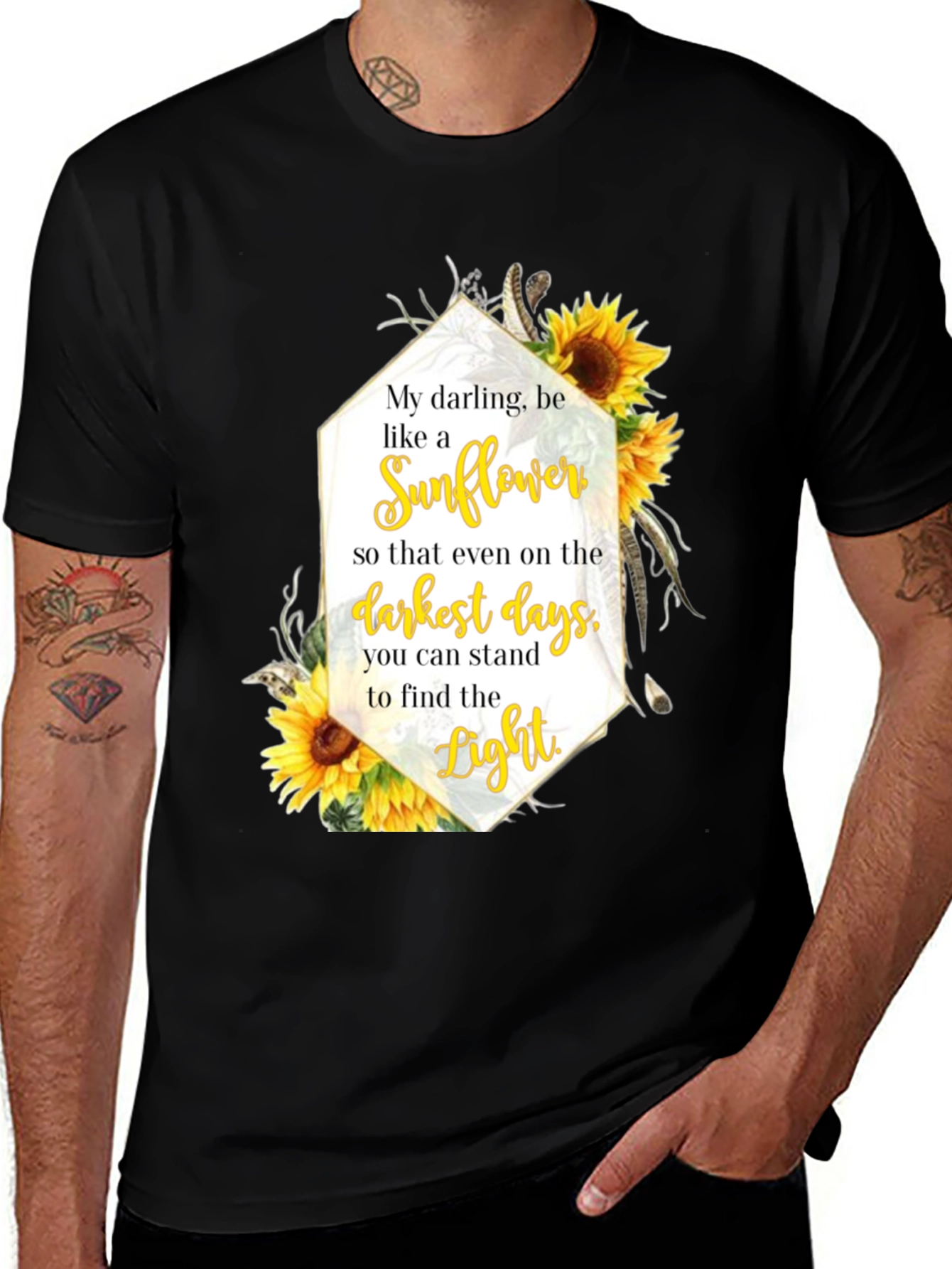 Sunflower Inspirational T-Shirt