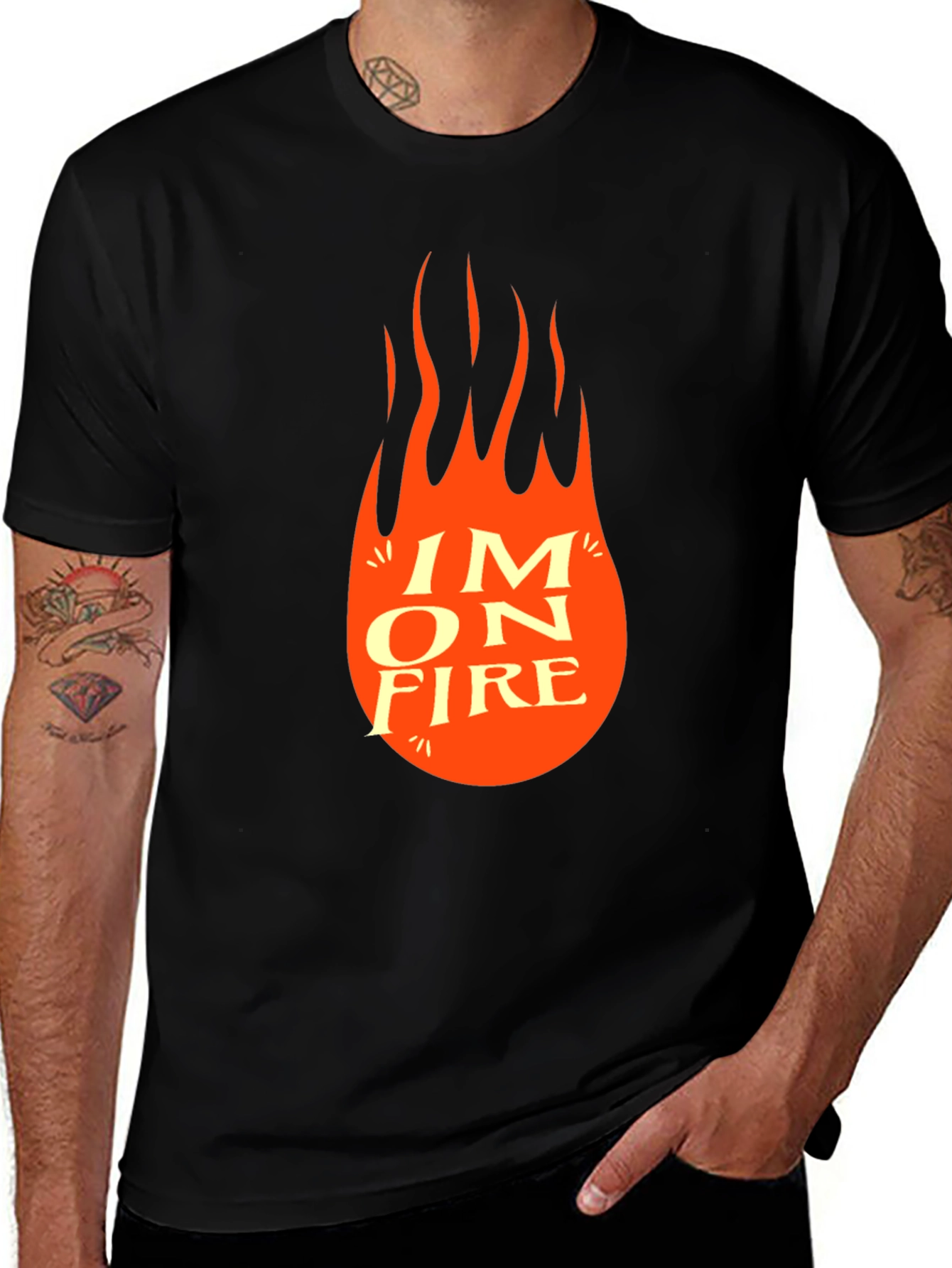 Variant 26 of I'm on Fire Graphic Tee