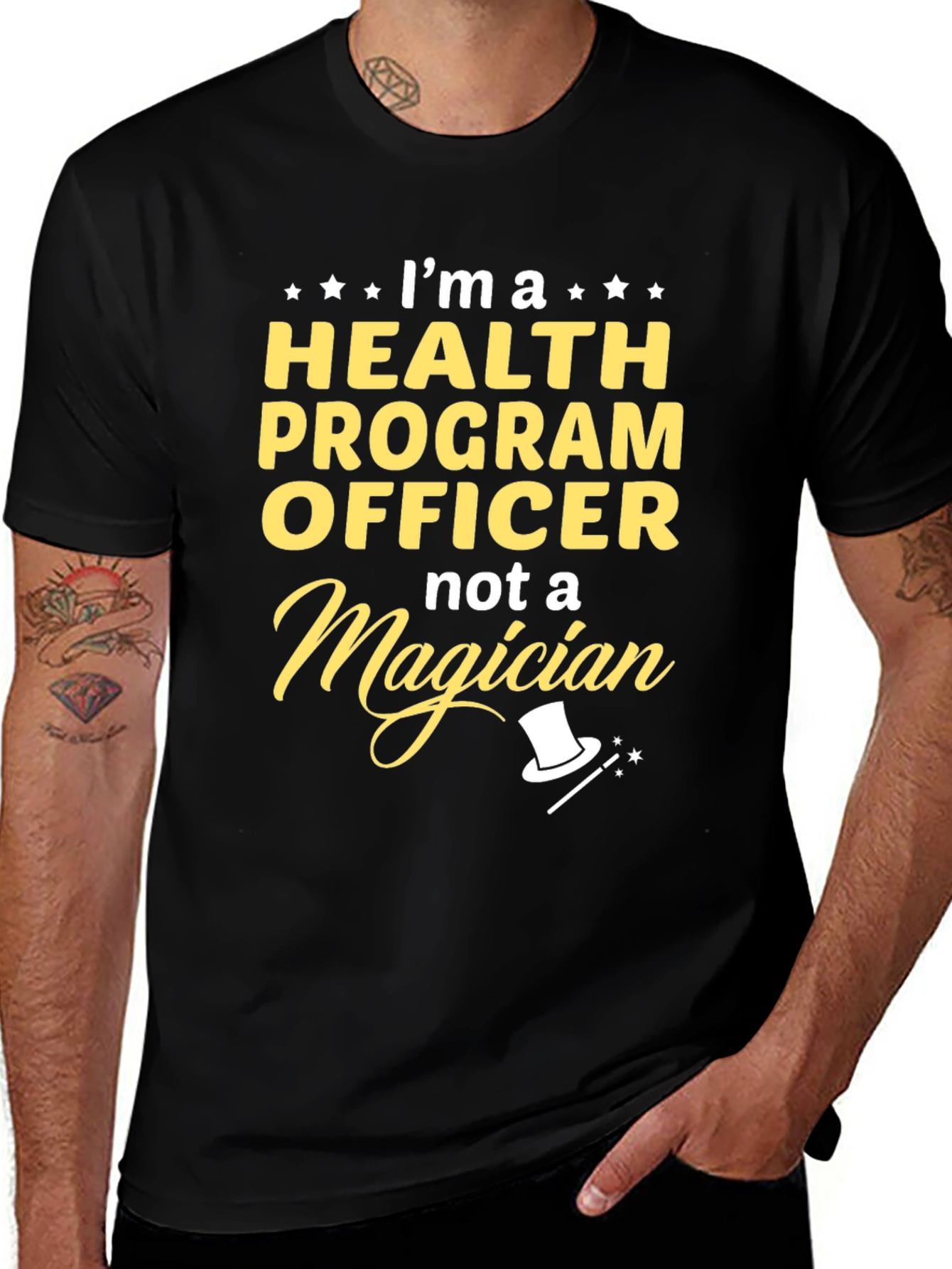 Variant 9 of Health Program Officer Funny T-Shirt