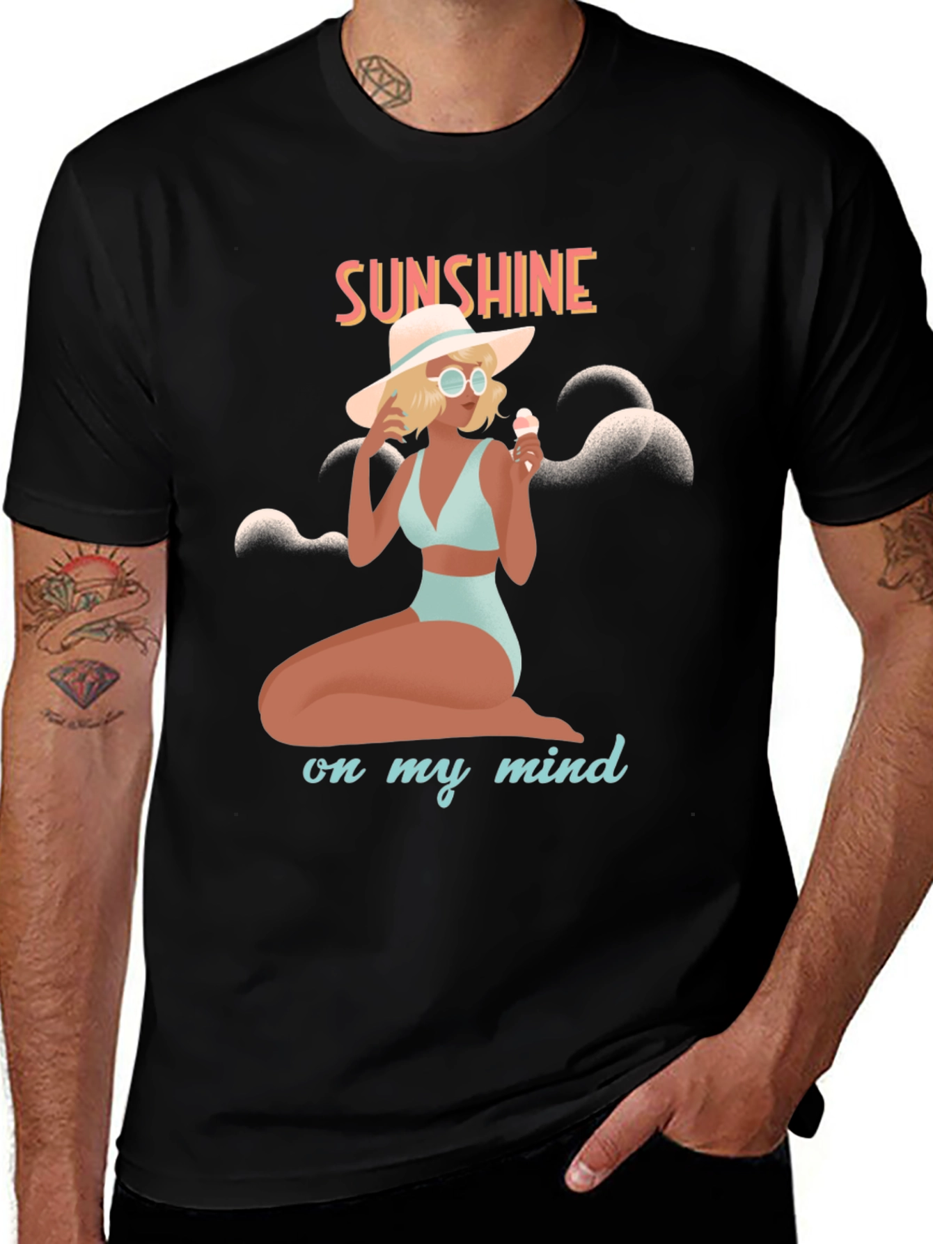 Variant 20 of Sunshine Mind Graphic Tee