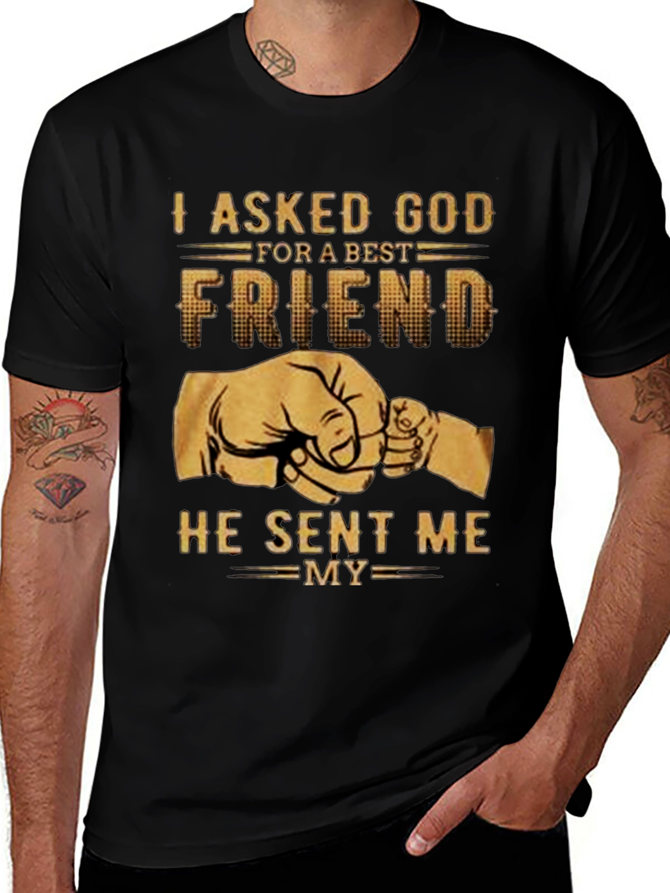 Variant 13 of Best Friend Father's Day T-Shirt