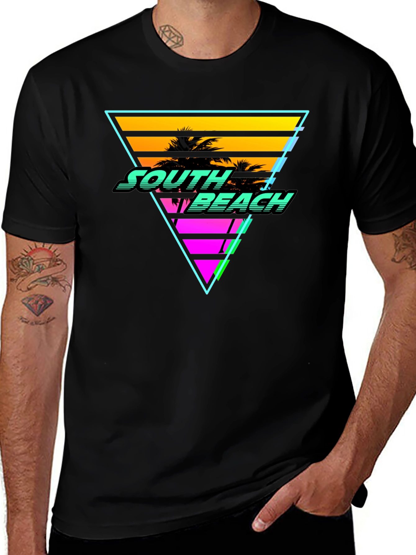 Variant 25 of South Beach Retro T-Shirt