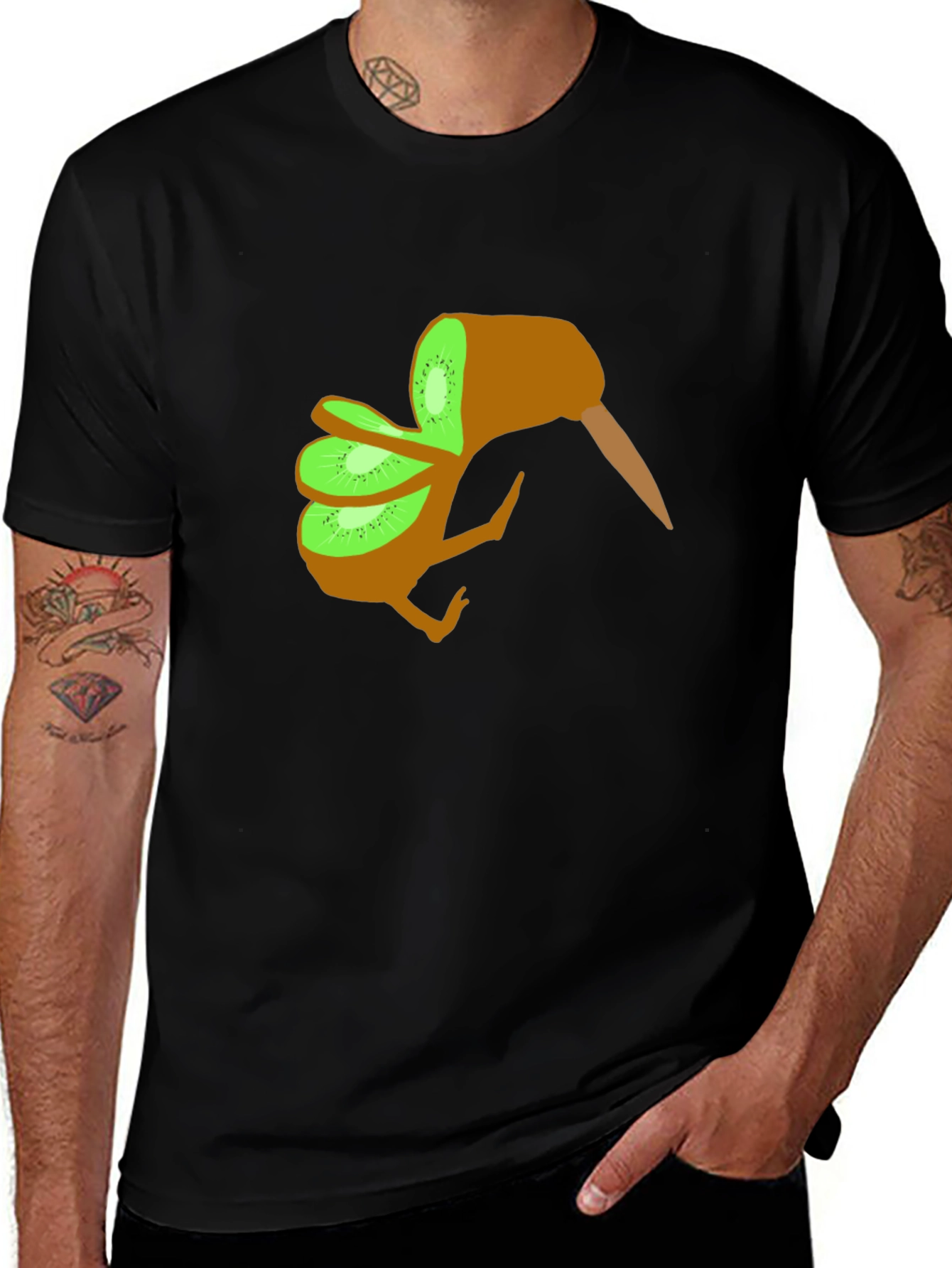 Variant 3 of Kiwi Bird Graphic T-Shirt