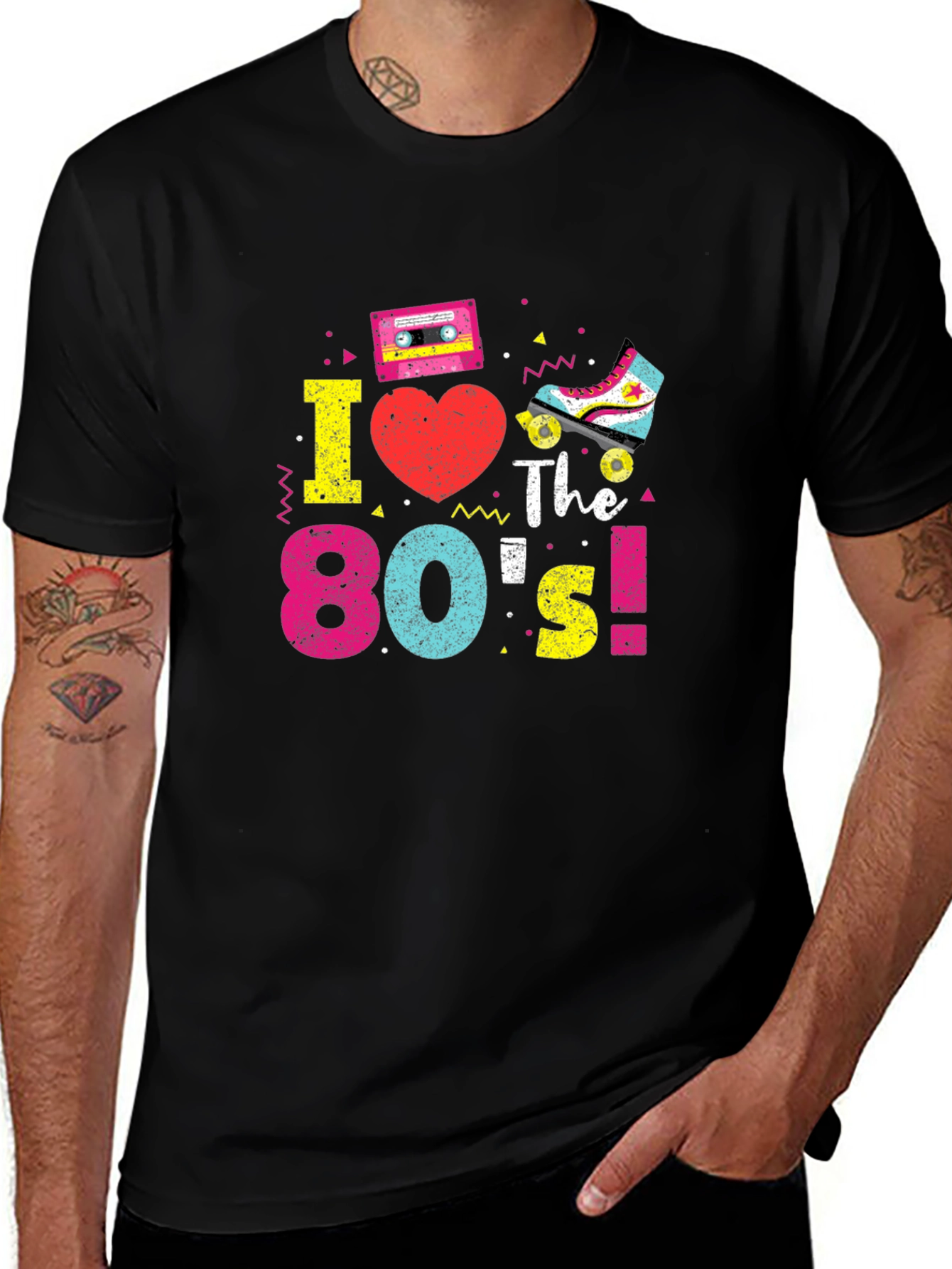 I Love the 80s T-Shirt Retro Vintage