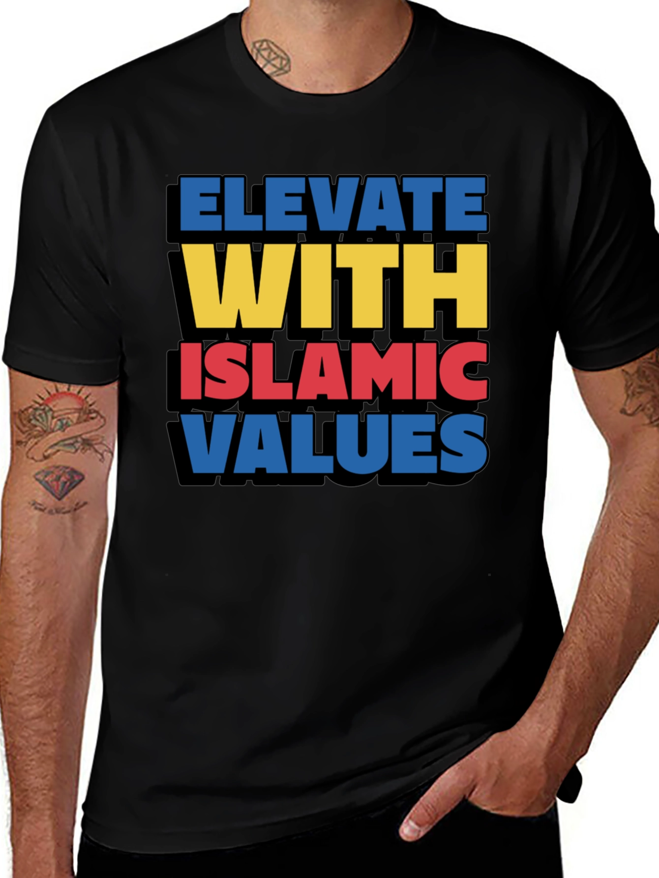 Elevate with Islamic Values T-Shirt