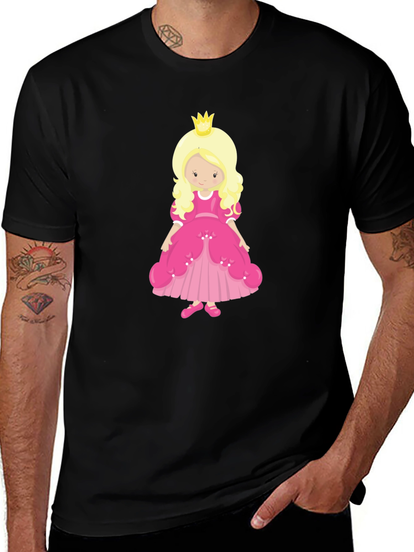 Variant 26 of Princess Cartoon Graphic Tee