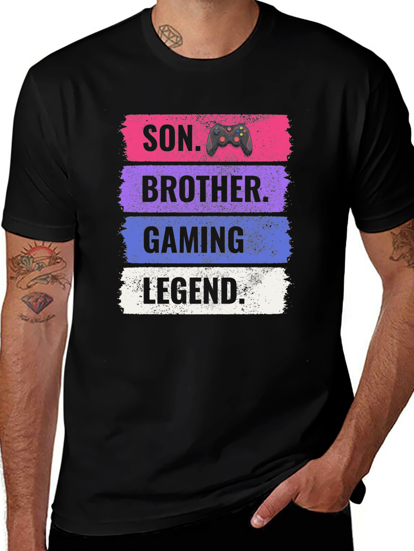 Son Brother Gaming Legend Black Tee