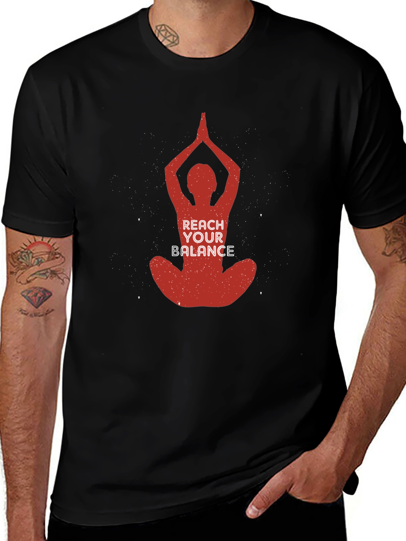 Variant 24 of Reach Your Balance Yoga Tee