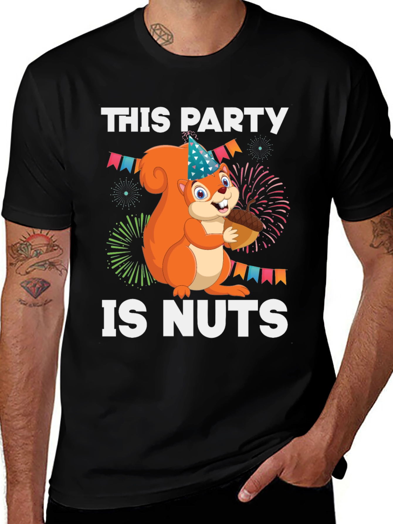 Variant 16 of This Party is Nuts T-Shirt