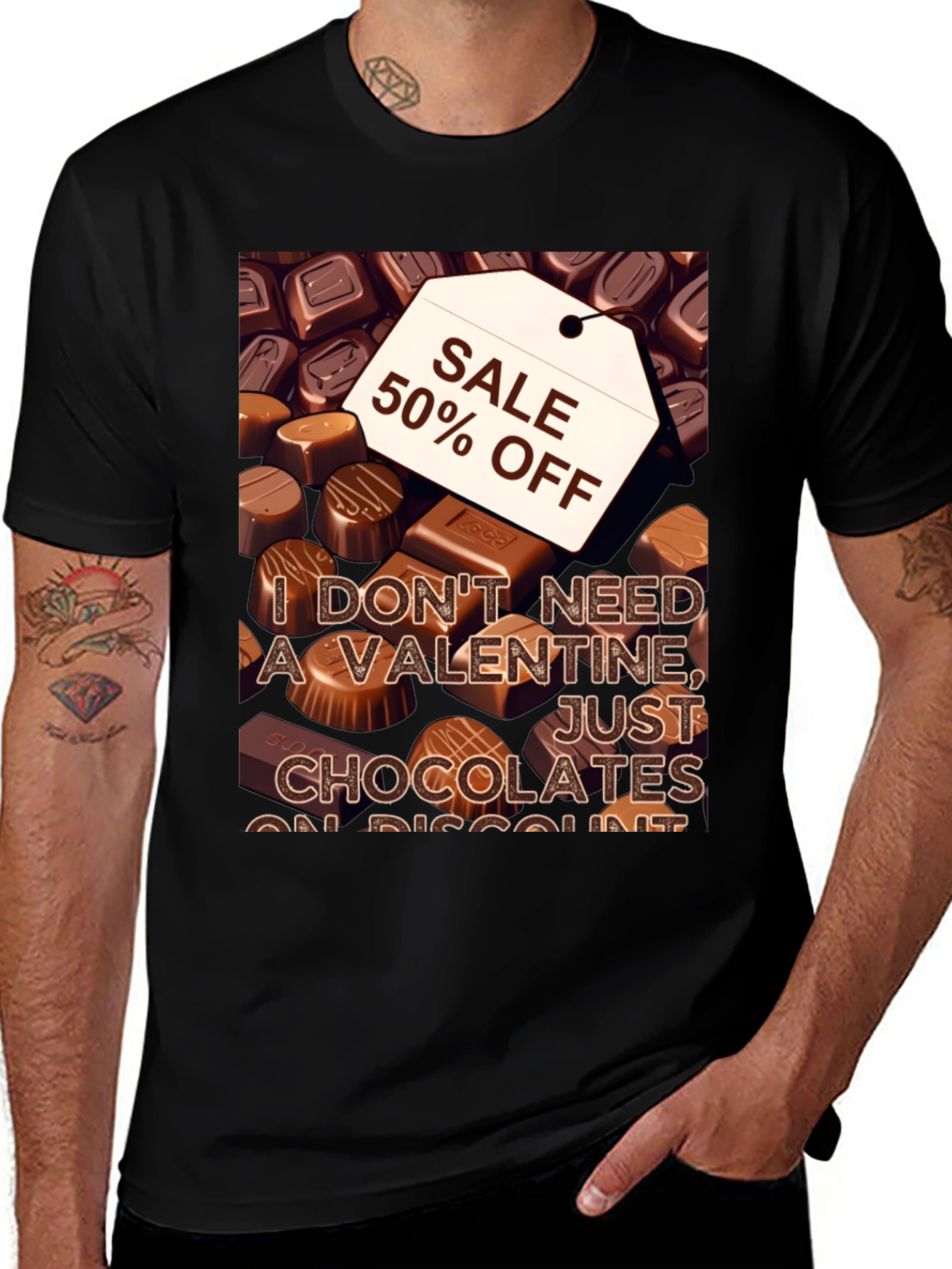 Chocolate Sale T-Shirt - Valentine's Day Discount
