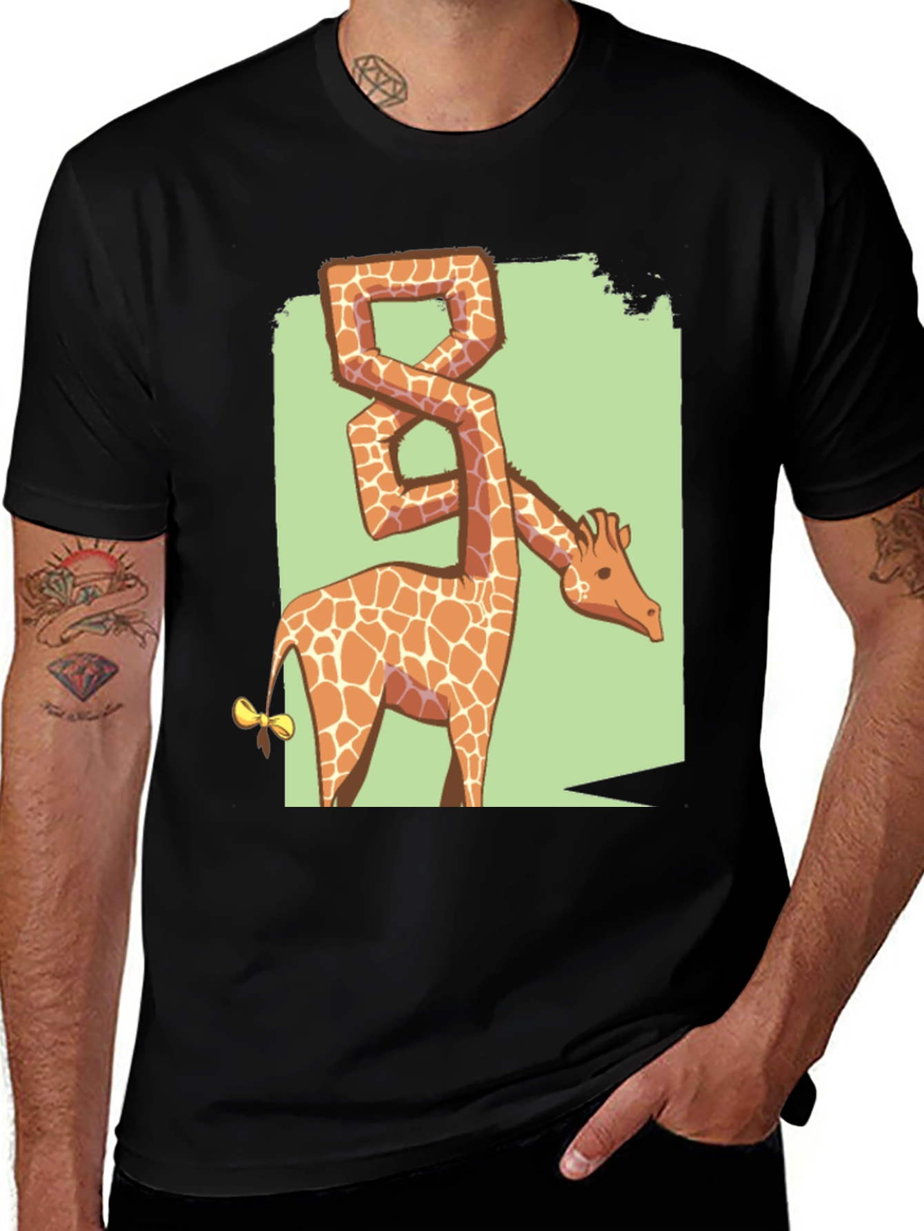 Variant 5 of Giraffe 8 T-Shirt - Unique Design