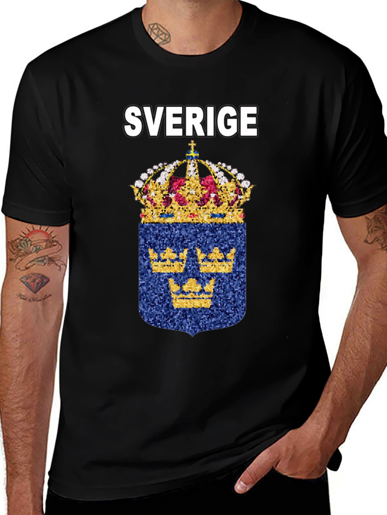 Sweden Sverige T-Shirt - Swedish Pride!