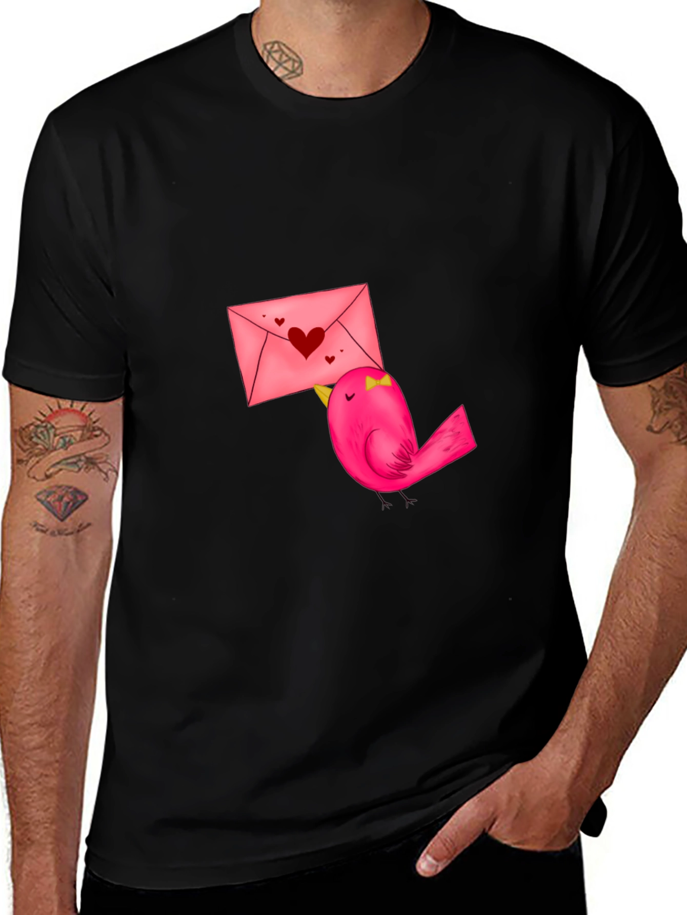 Variant 16 of Love Bird Valentine's Day Graphic Tee
