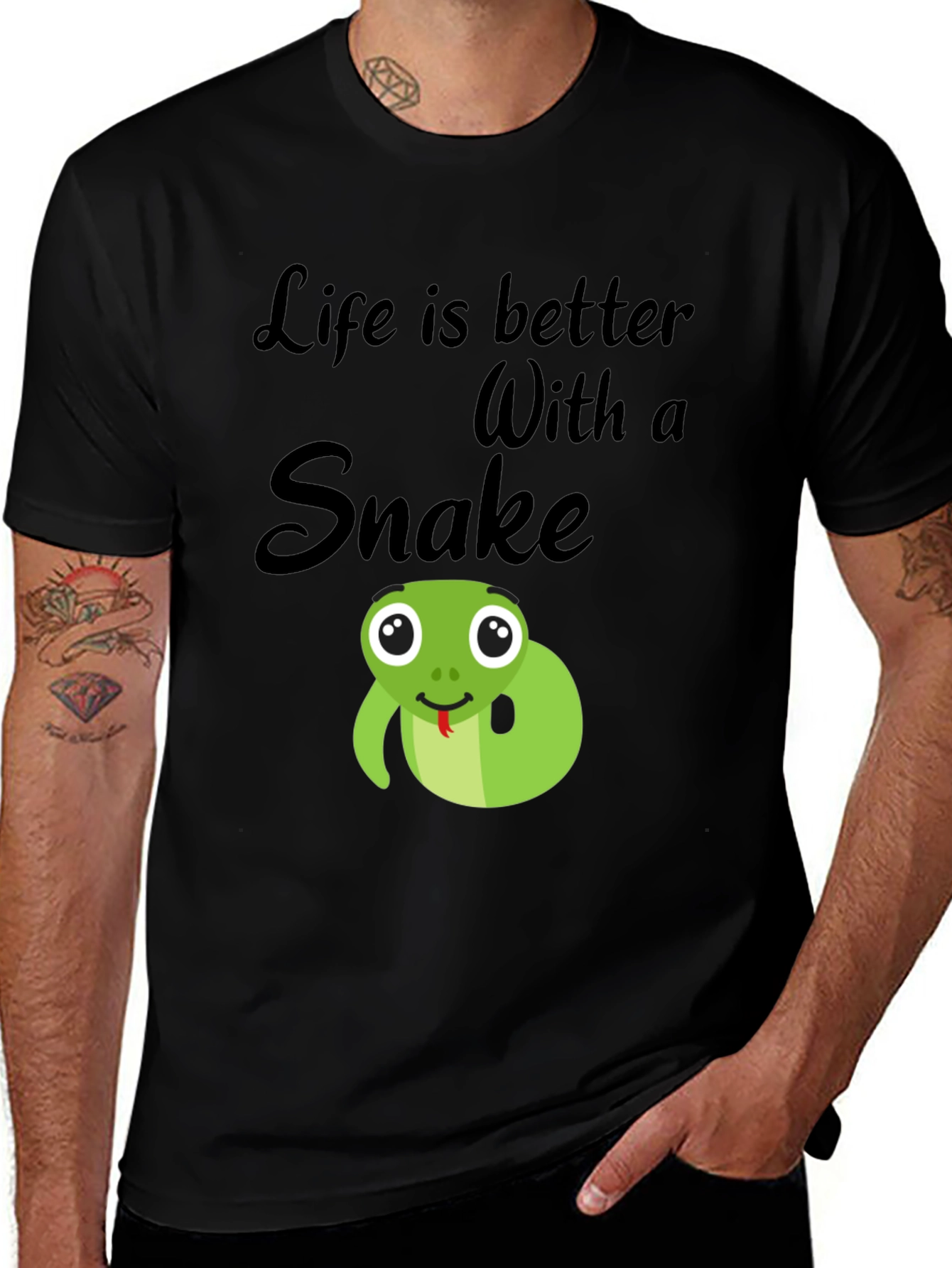 Life is Better With a Snake T-Shirt