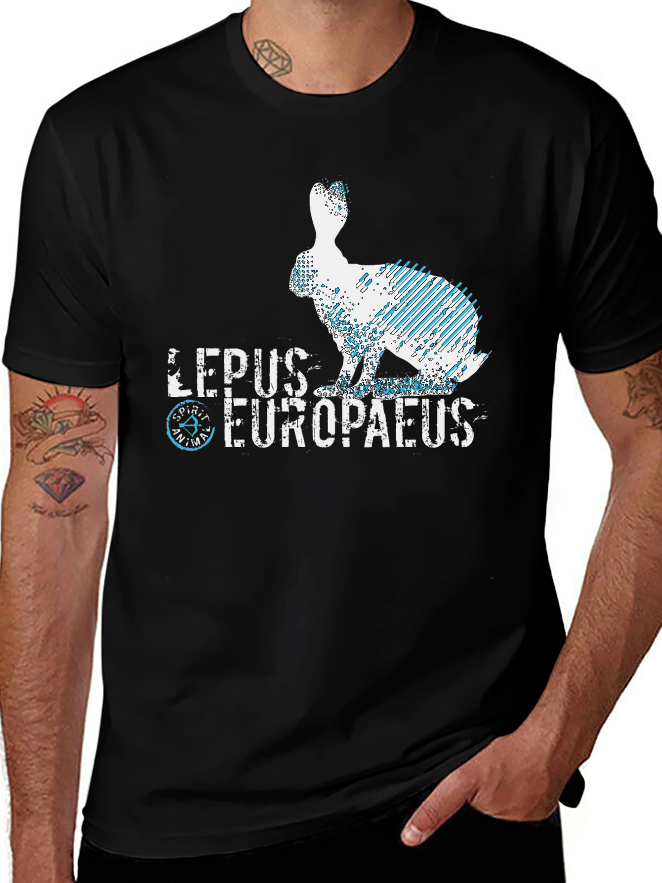 Variant 11 of Lepus Europaeus Graphic T-Shirt - Stylish and Unique