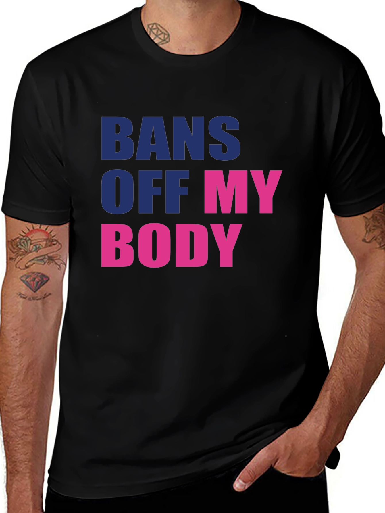 Bans Off My Body T-Shirt - Pro Choice Tee