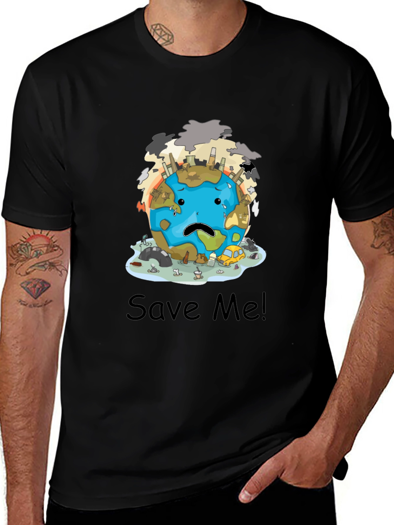 Save the Earth Graphic T-Shirt