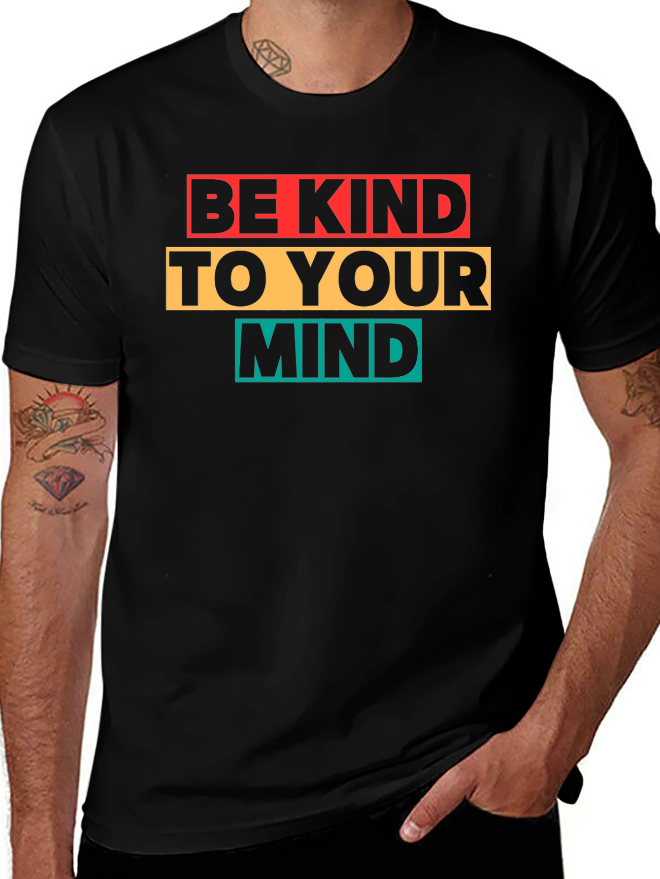 Variant 12 of Be Kind to Your Mind Graphic Tee