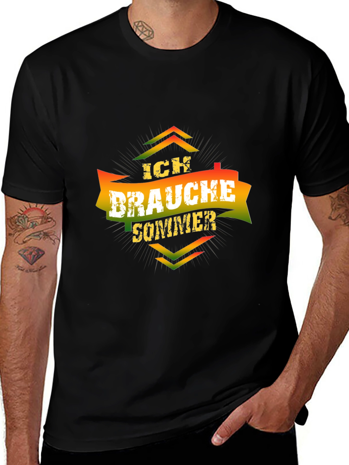 Ich Brauche Sommer Graphic Tee
