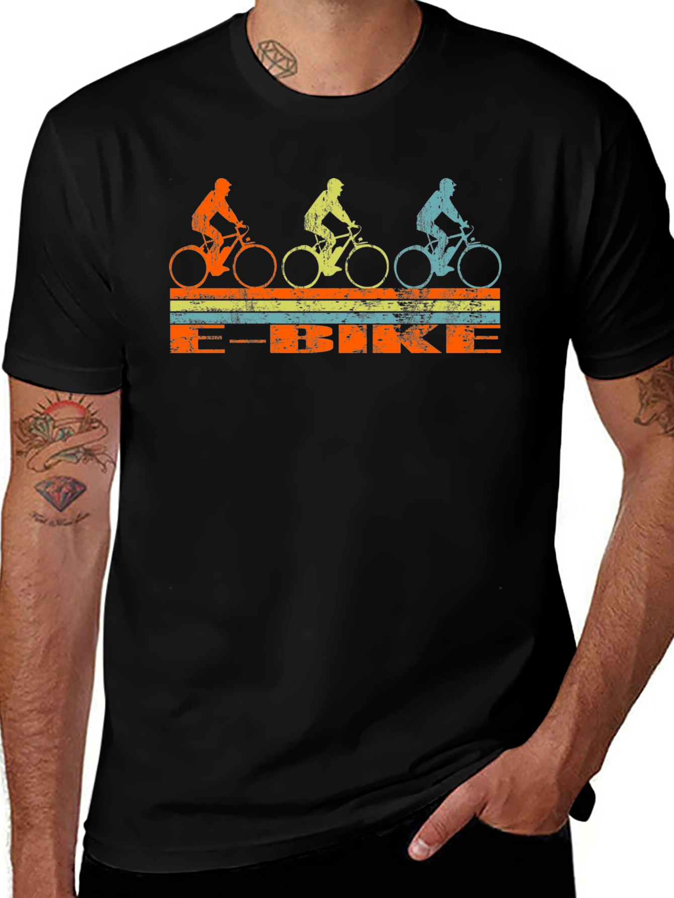 Retro E-Bike T-Shirt