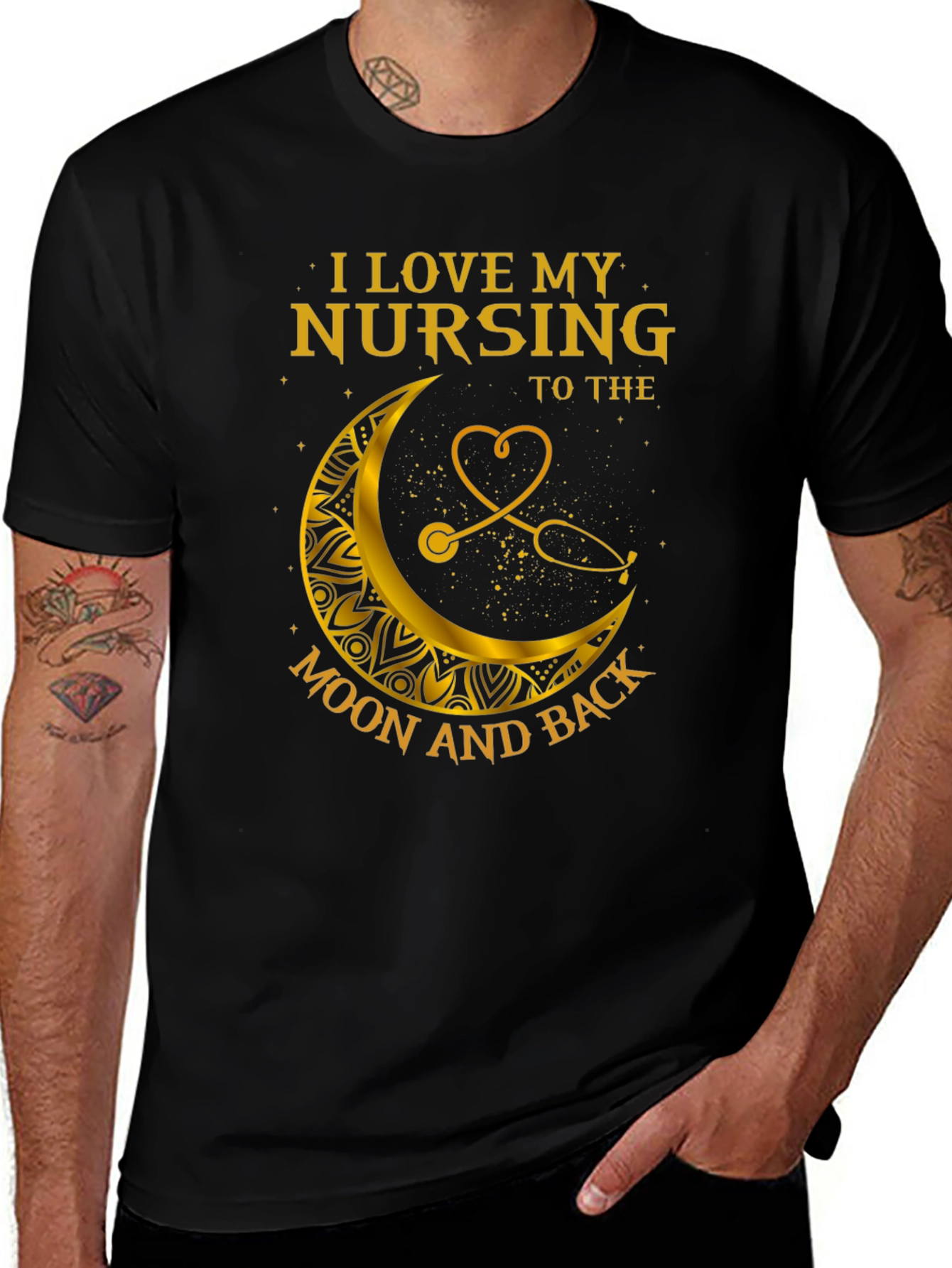 I Love My Nursing to the Moon and Back T-Shirt