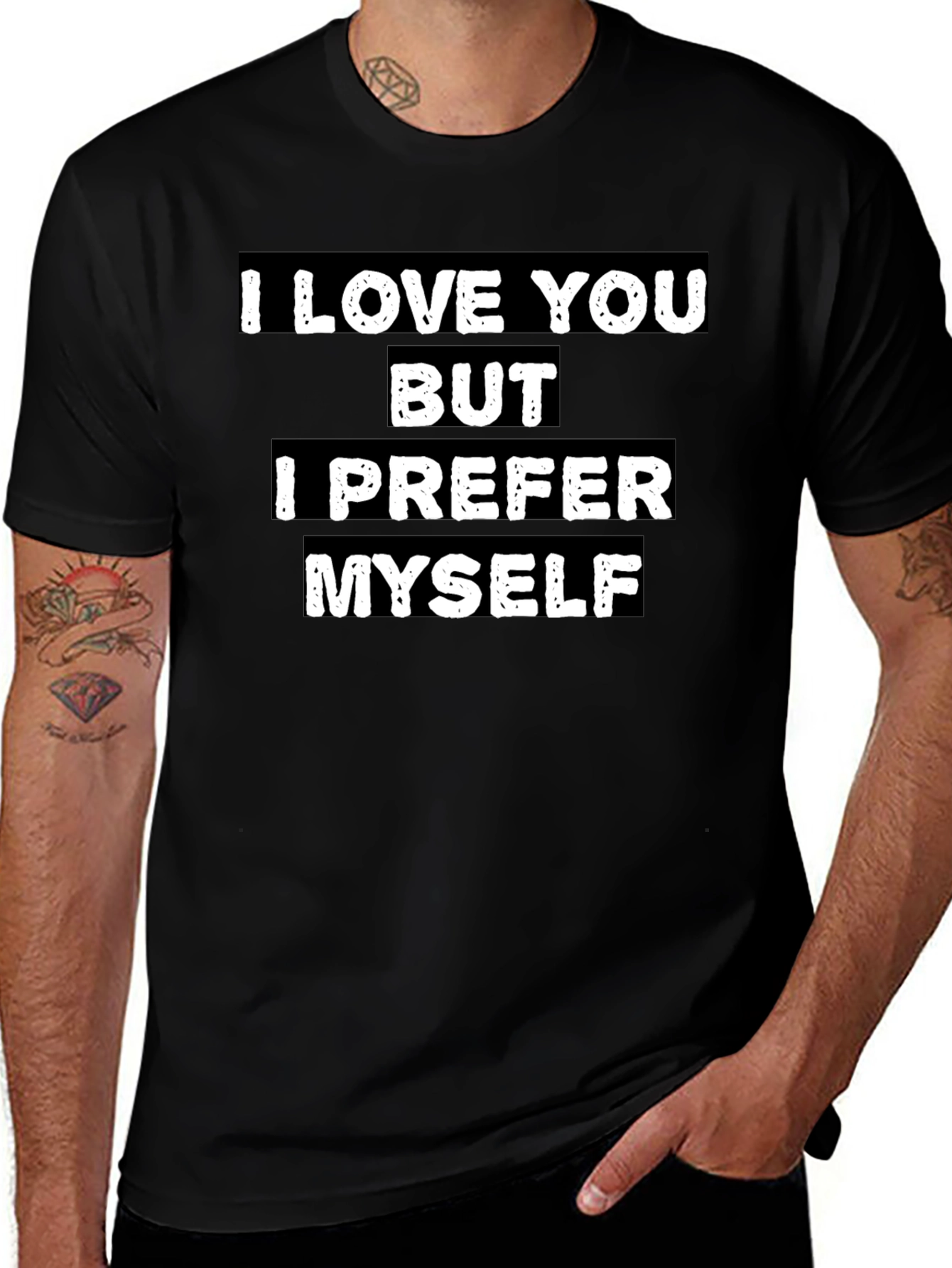 Variant 8 of I Love You But I Prefer Myself T-Shirt