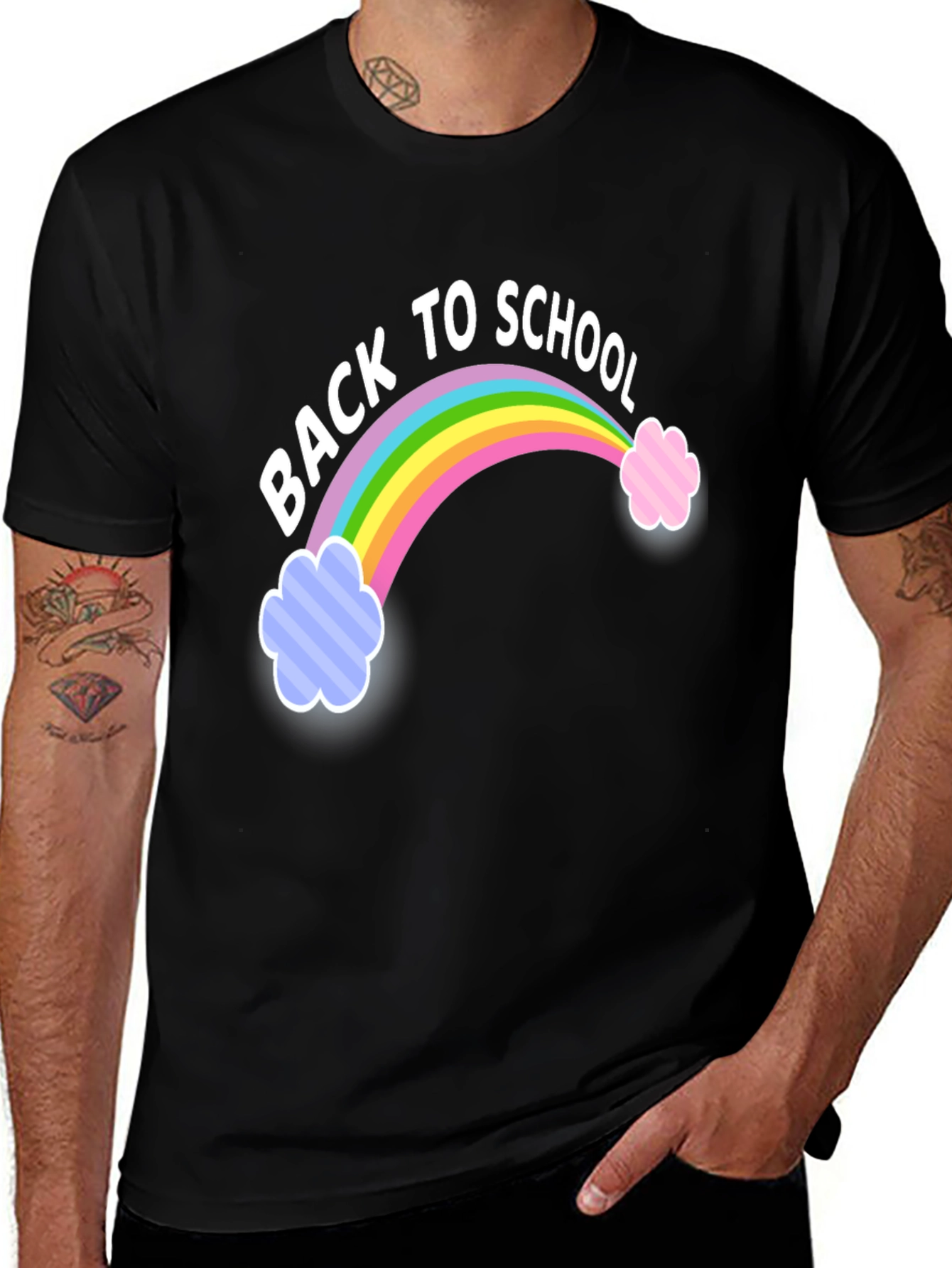 Variant 13 of Back to School Rainbow T-Shirt